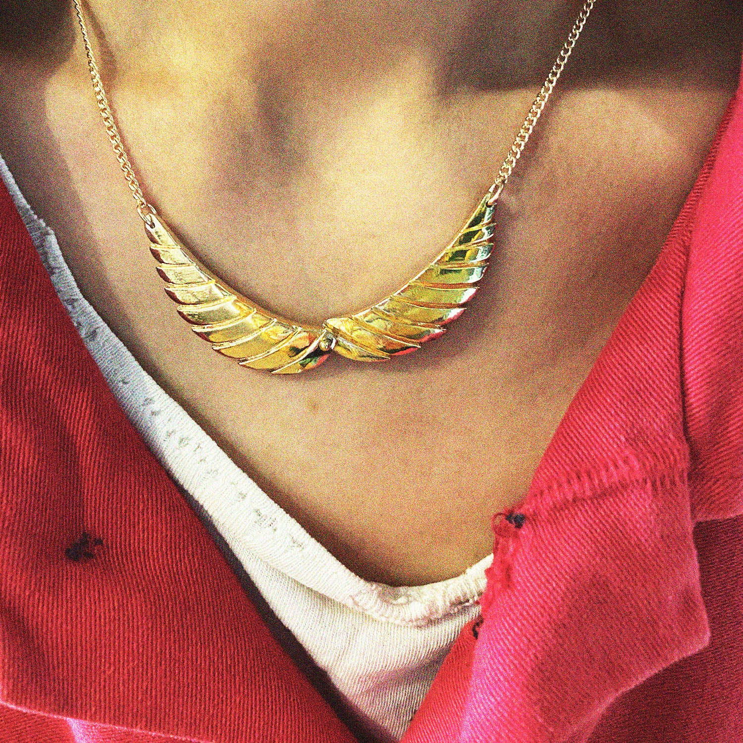 →Fly Wing Necklace← Necklace