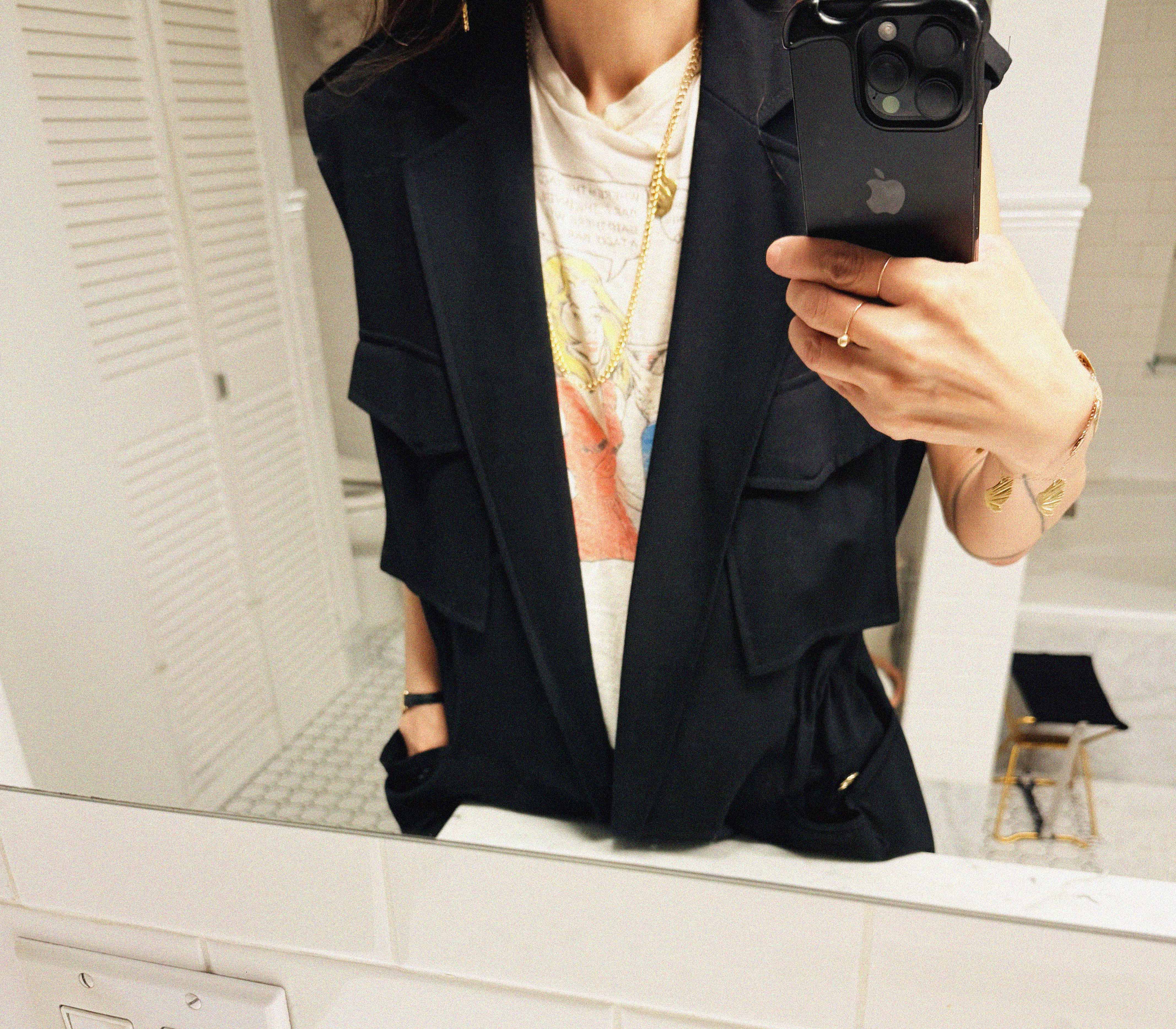 →ACNE STUDIOS ARCHITECT LONG VEST← SANG A SELECTS