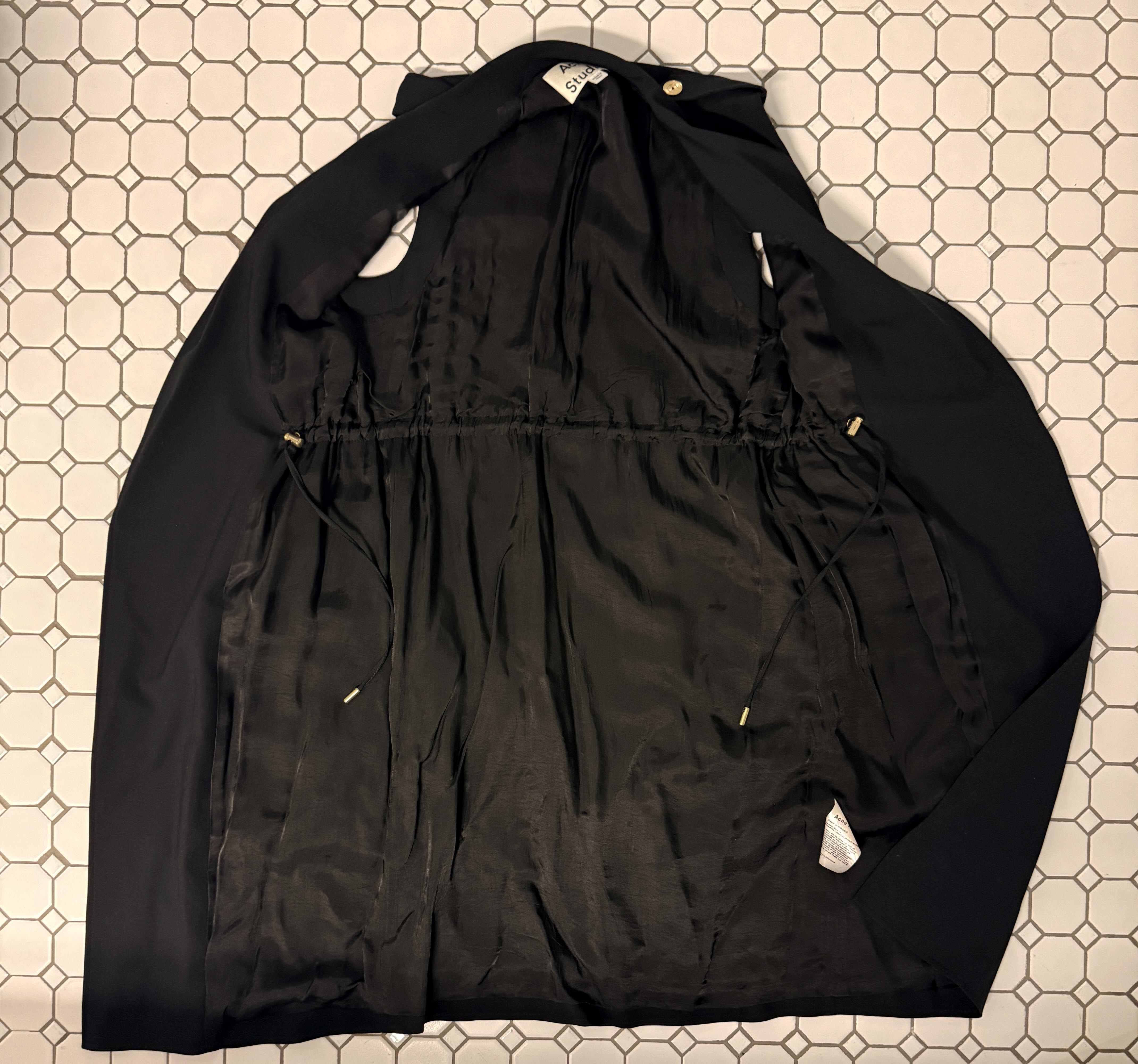 →ACNE STUDIOS ARCHITECT LONG VEST← SANG A SELECTS