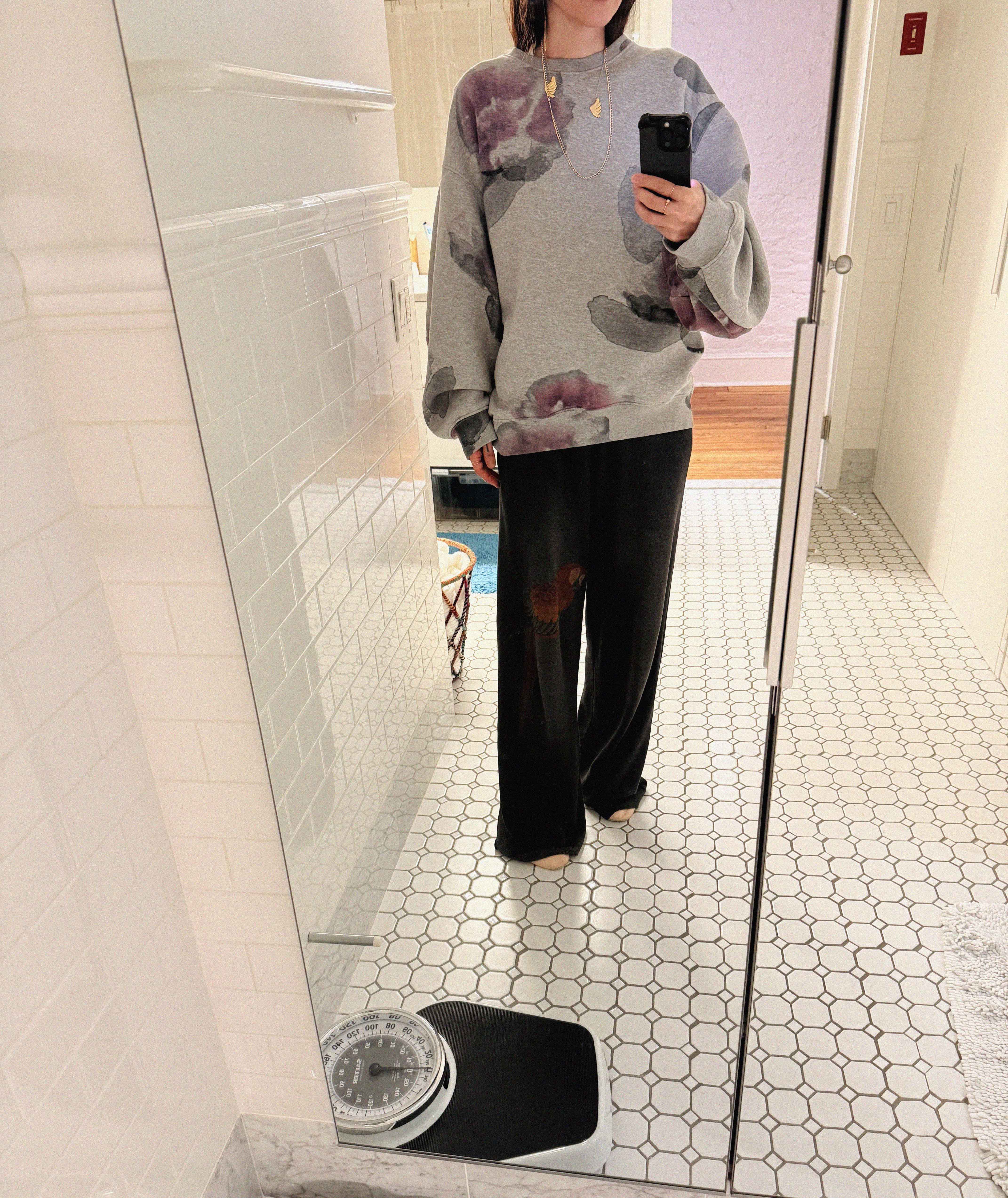 →ACNE STUDIOS LARGE FLOWER SWEATSHIRT← SANG A SELECTS
