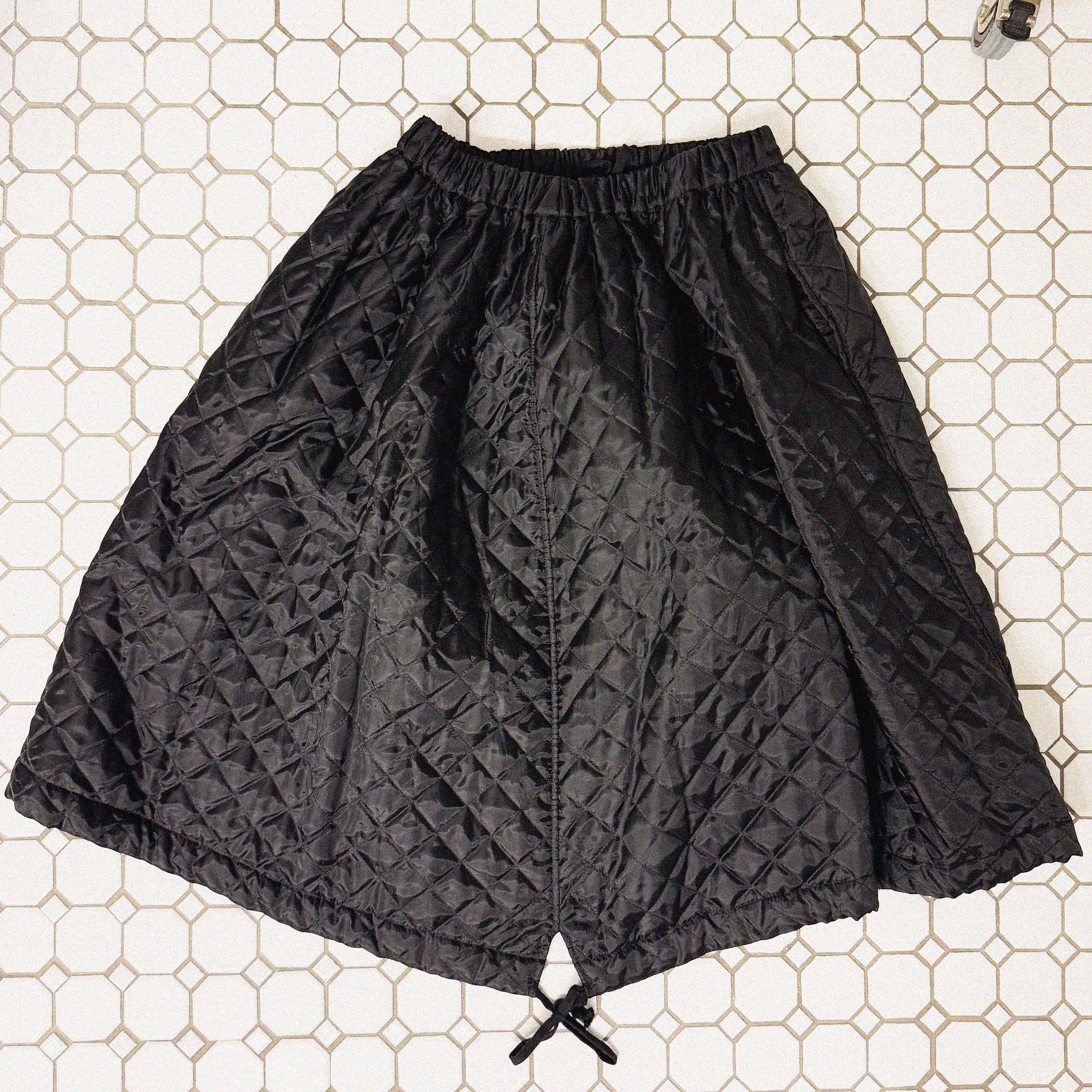 →COMME DES GARÇONS QUILTED SKIRT← SANG A SELECTS