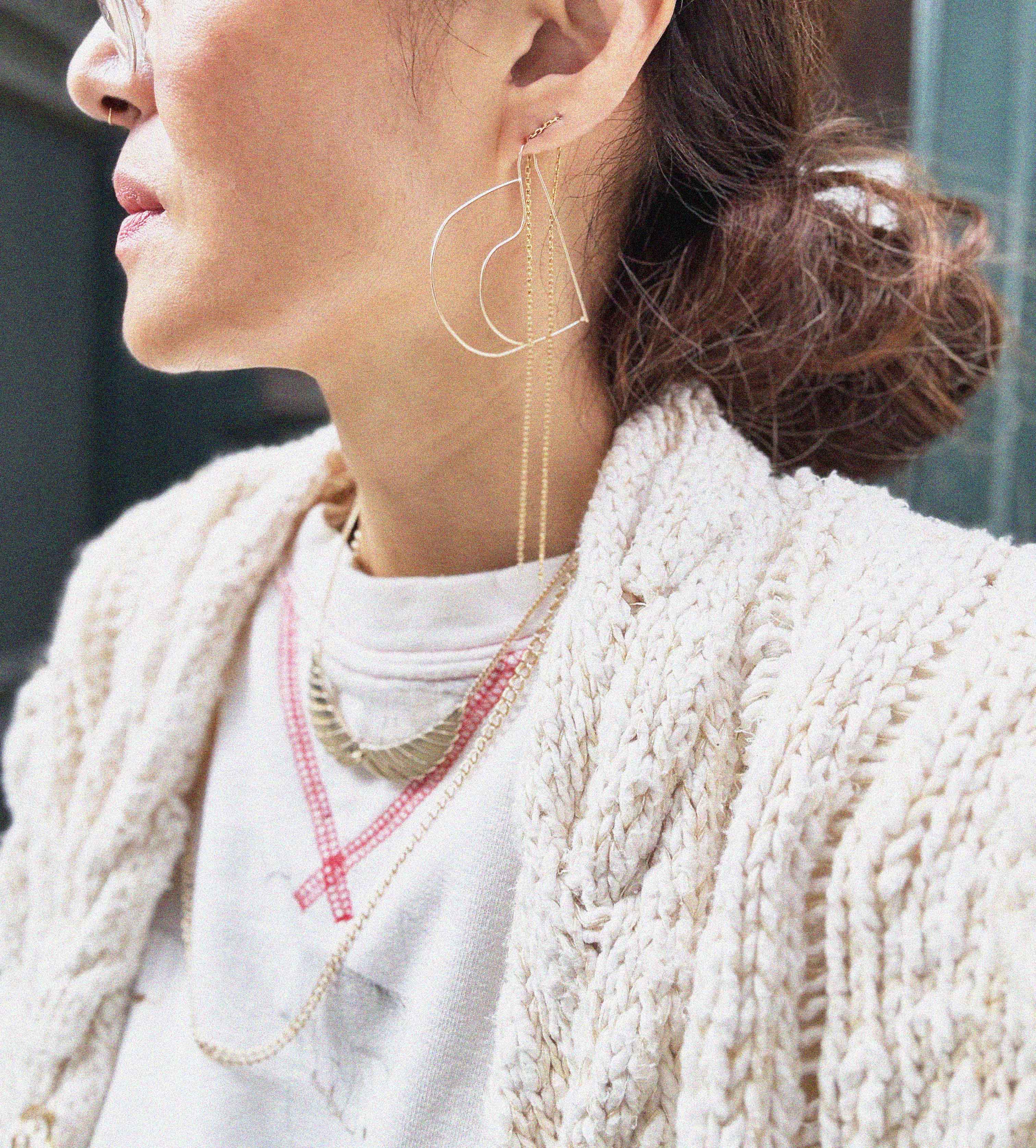 →CONTOUR← EARRING