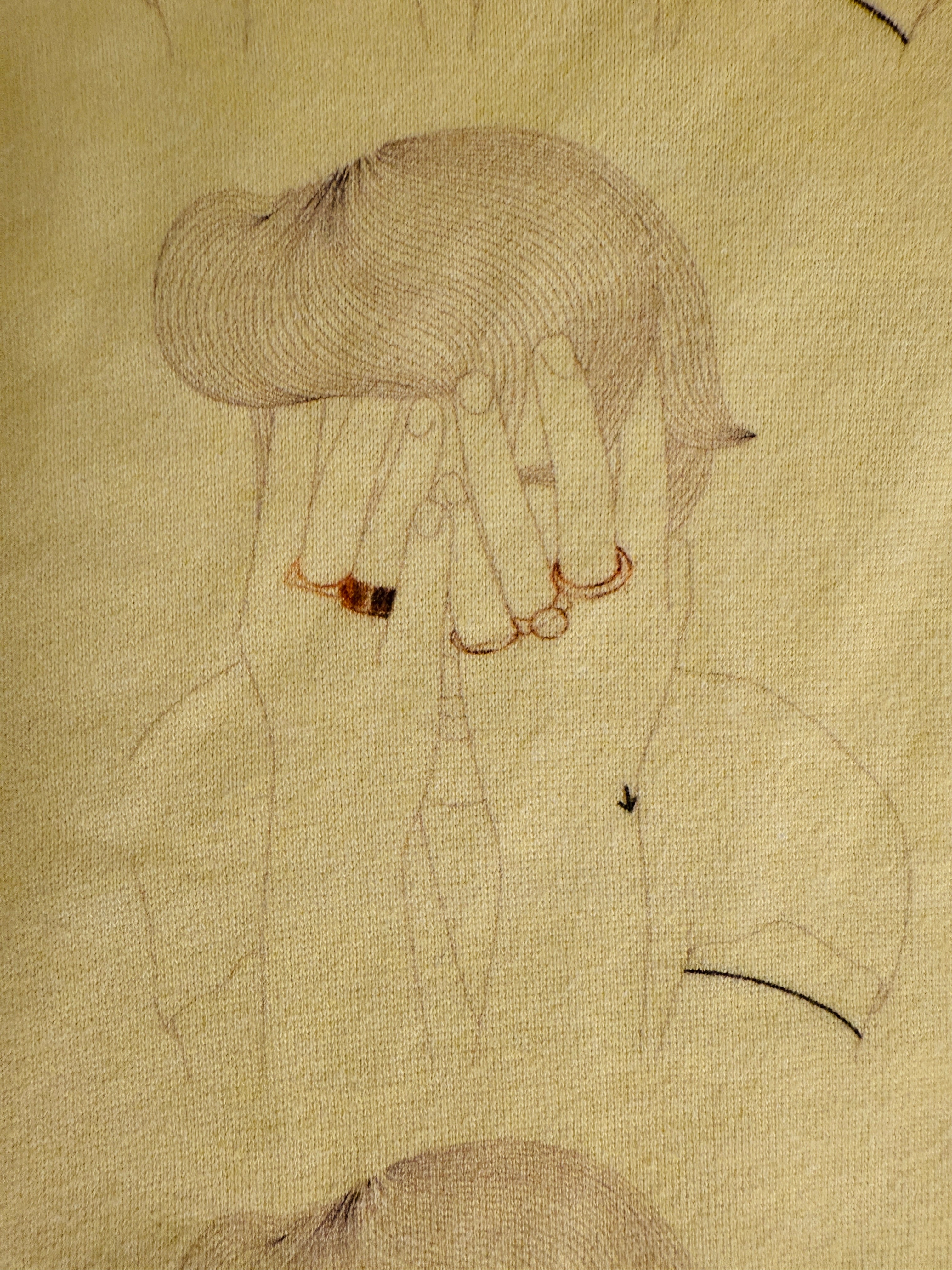 →Covering My Face Sweatpants – Powder Yellow← The Brave Hour