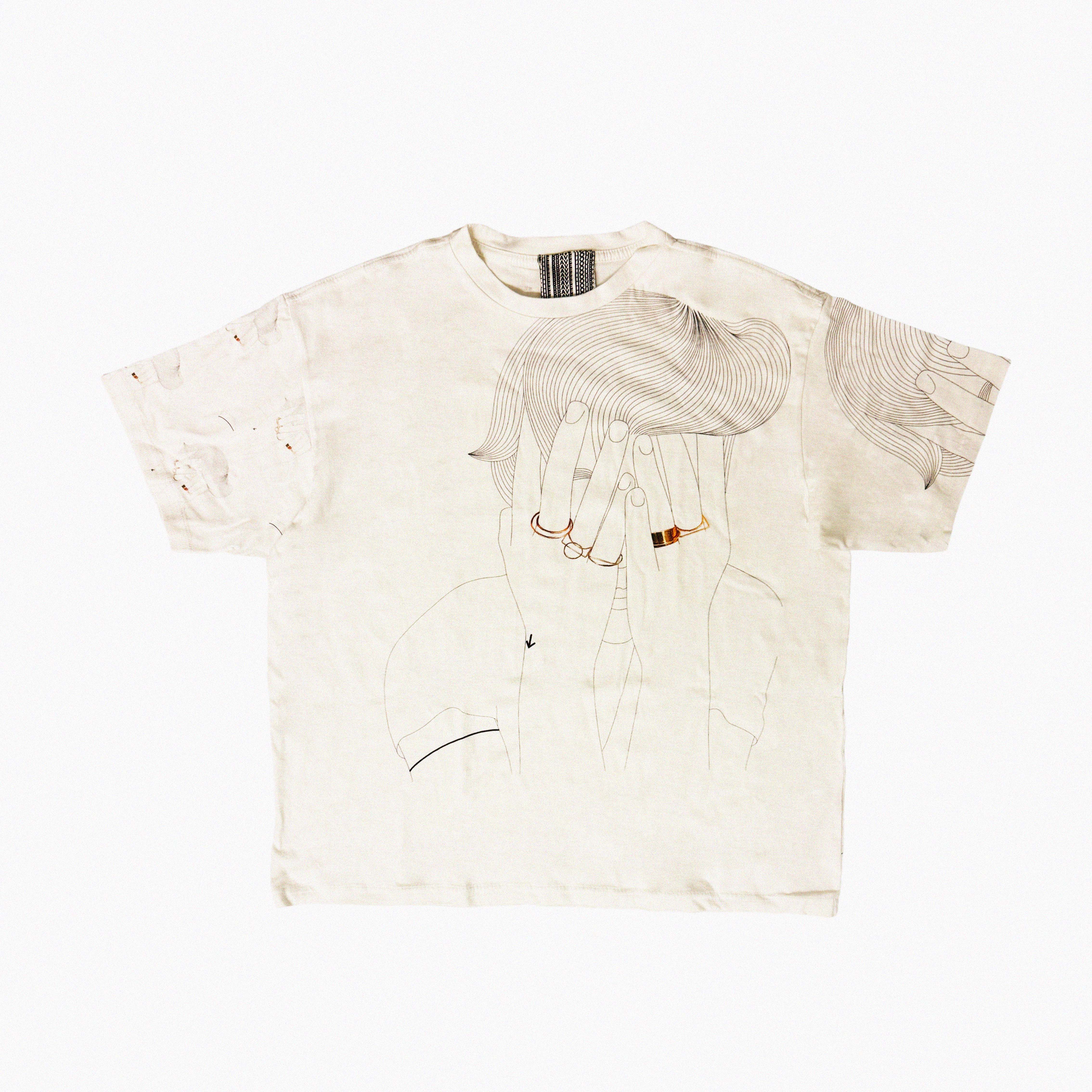 →Covering My Face T-Shirt BIG←The Brave Hour