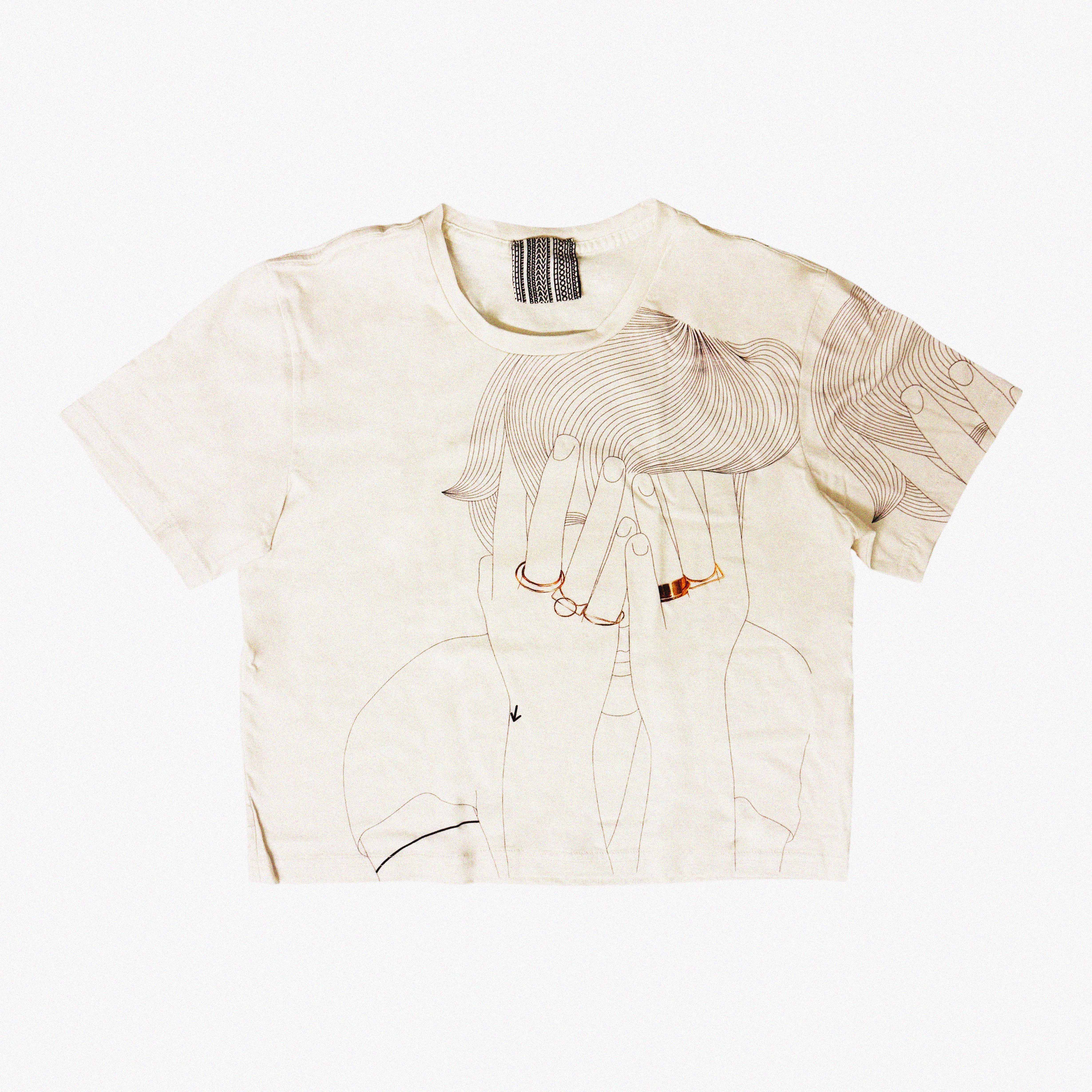 →Covering My Face T-Shirt REGULAR←The Brave Hour