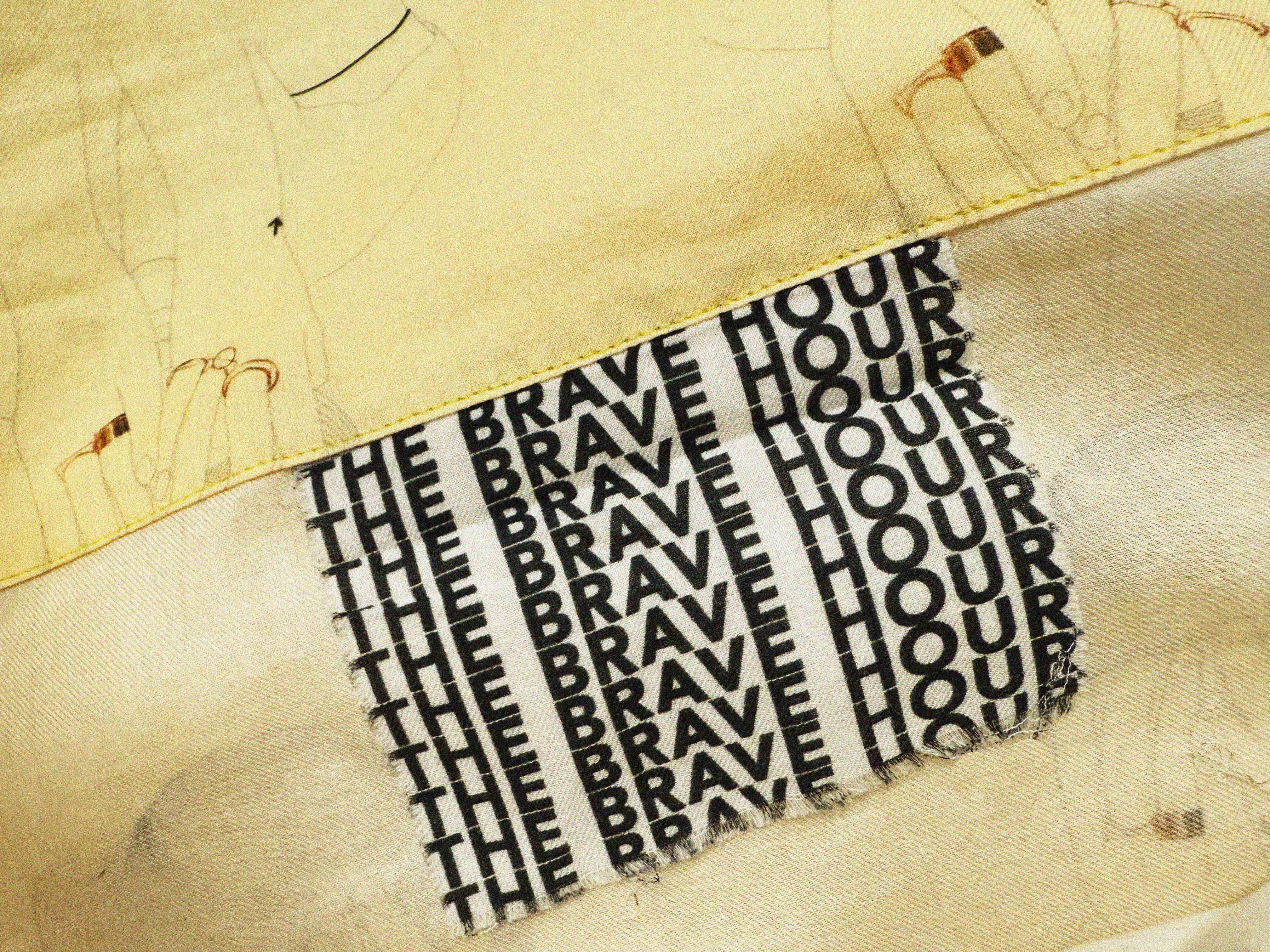 →Covering My Face Pillowcase – Powder Yellow← The Brave Hour