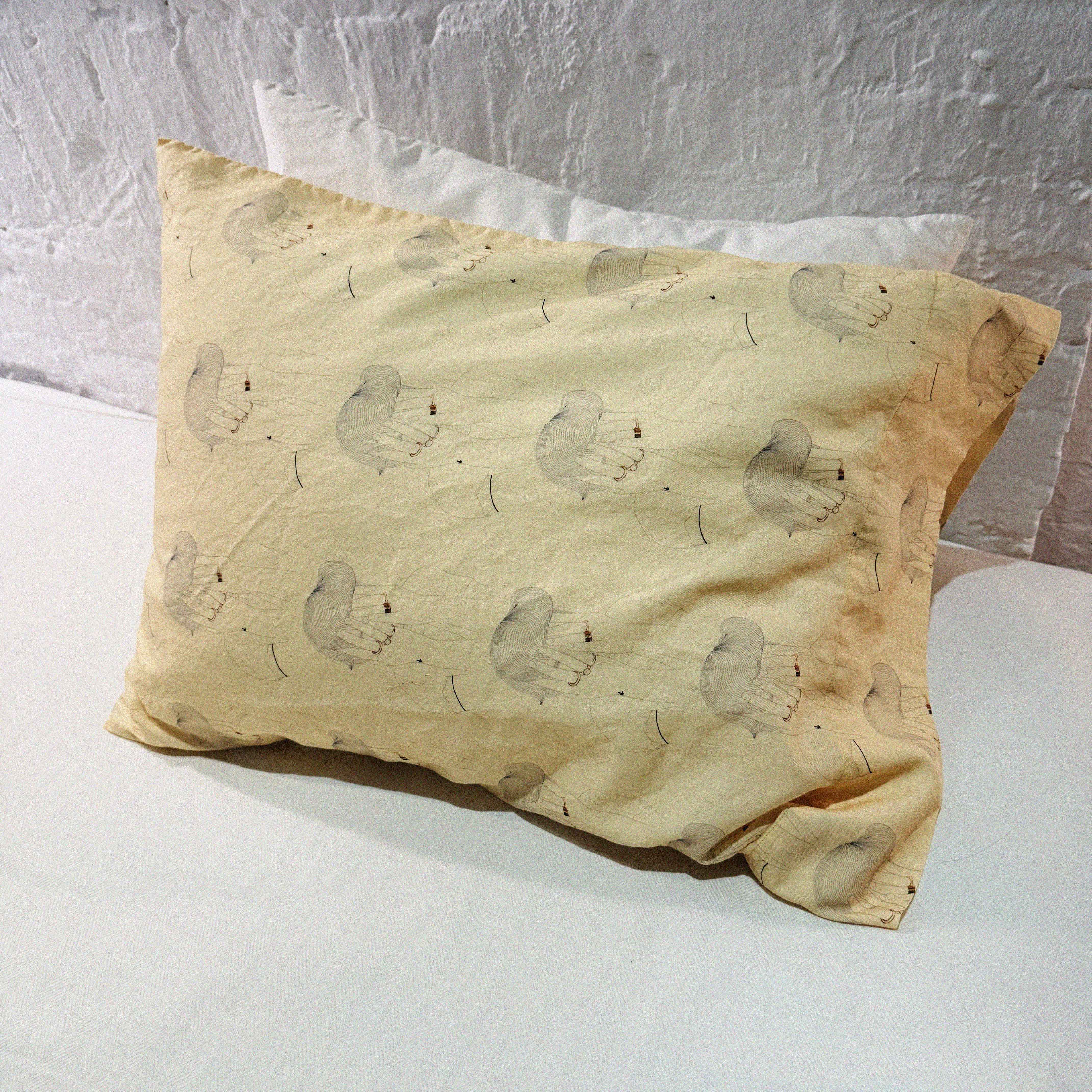 →Covering My Face Pillowcase – Powder Yellow← The Brave Hour