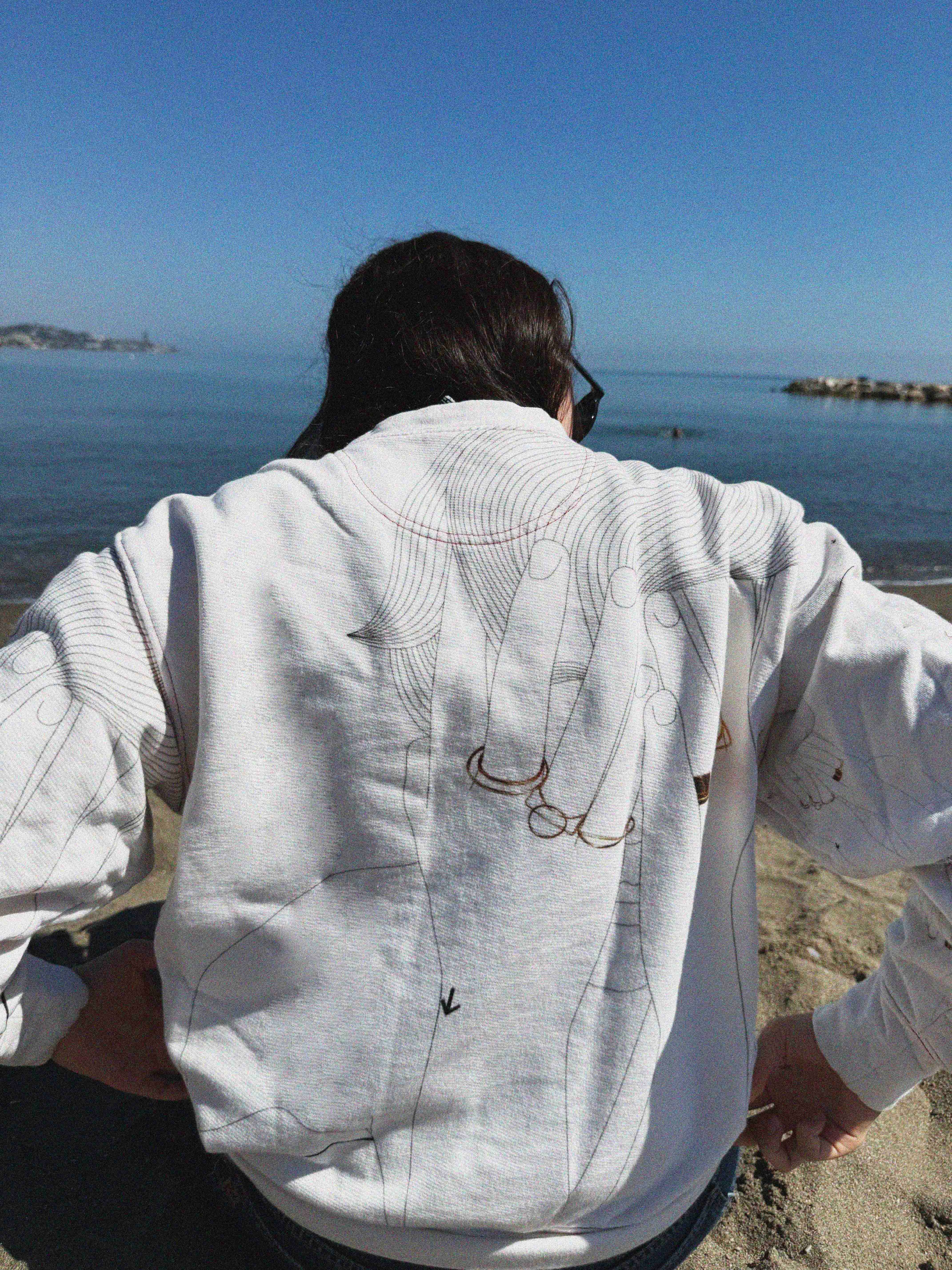 →Covering My Face Sweatshirt←The Brave Hour