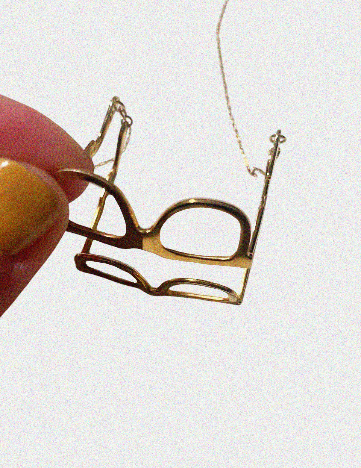 →DOUBLE EYEGLASSES HOLDER NECKLACE← NECKLACE