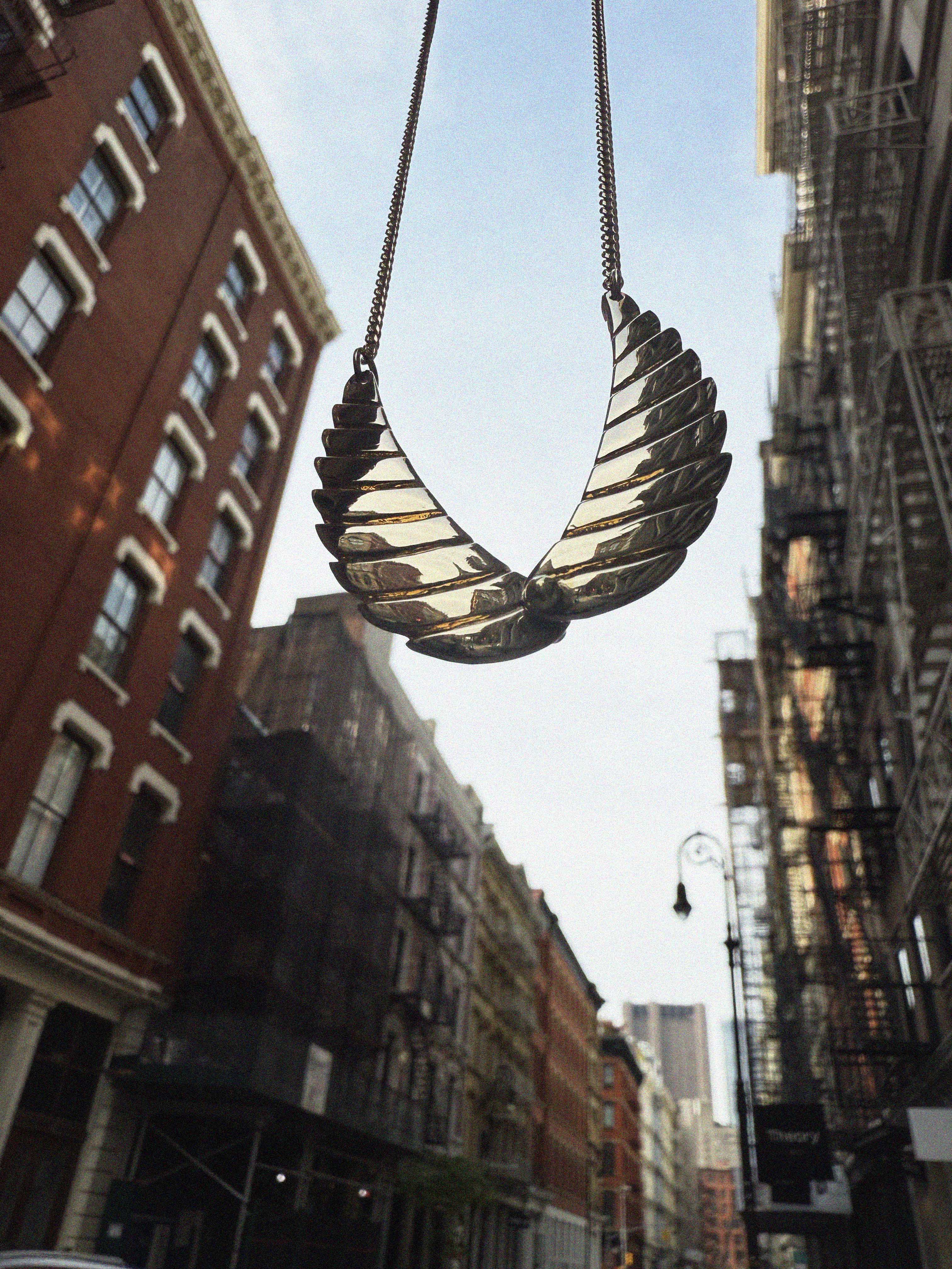 →Fly Wing Necklace← Necklace
