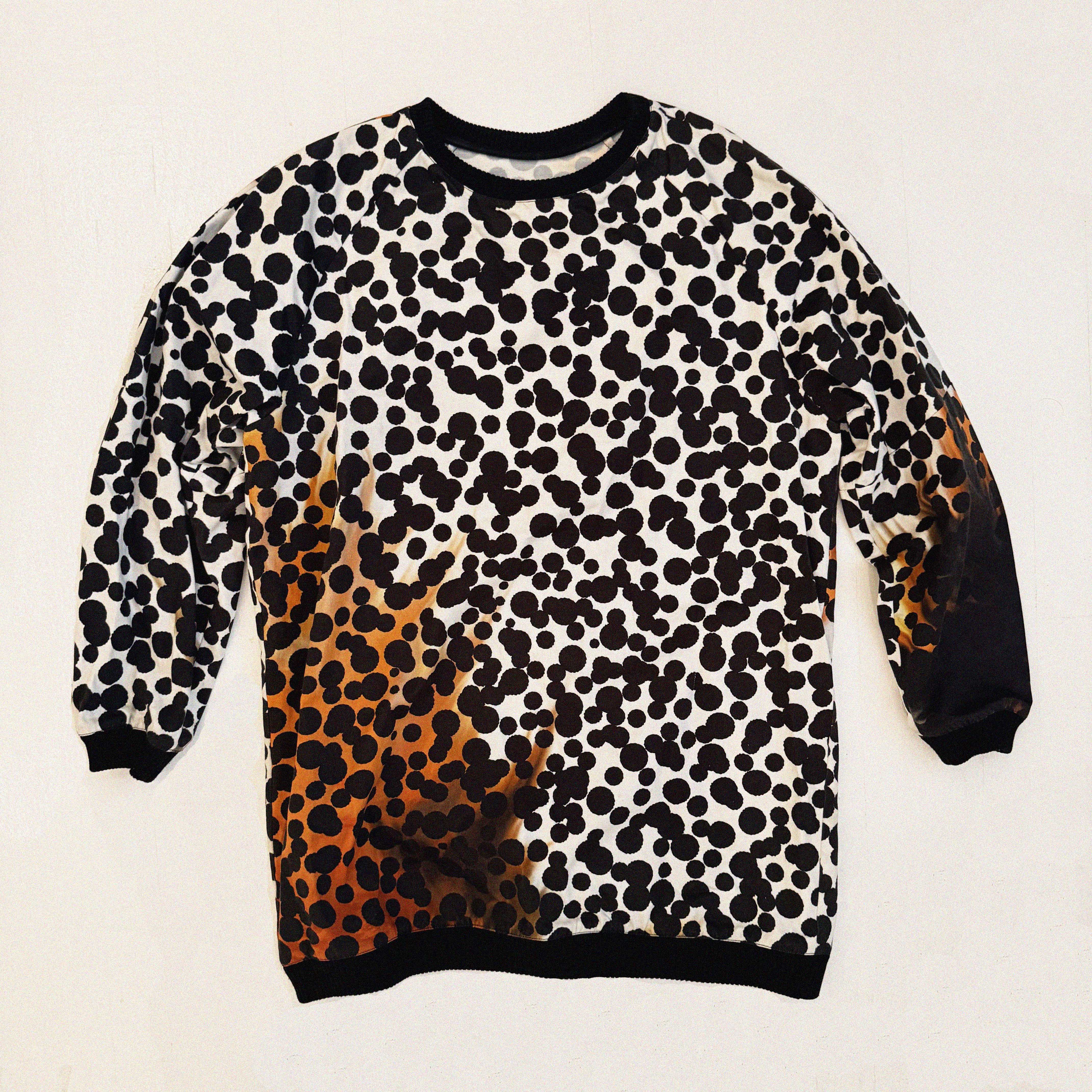 →HENRIK VIBSKOV ABSTRACT DOT OVERSIZED DRESS← SANG A SELECTS