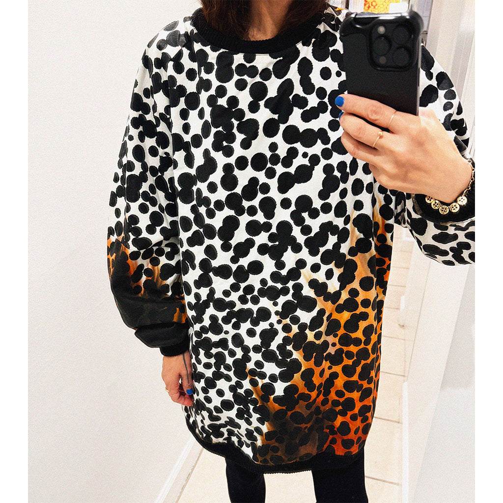 →HENRIK VIBSKOV ABSTRACT DOT OVERSIZED DRESS← SANG A SELECTS