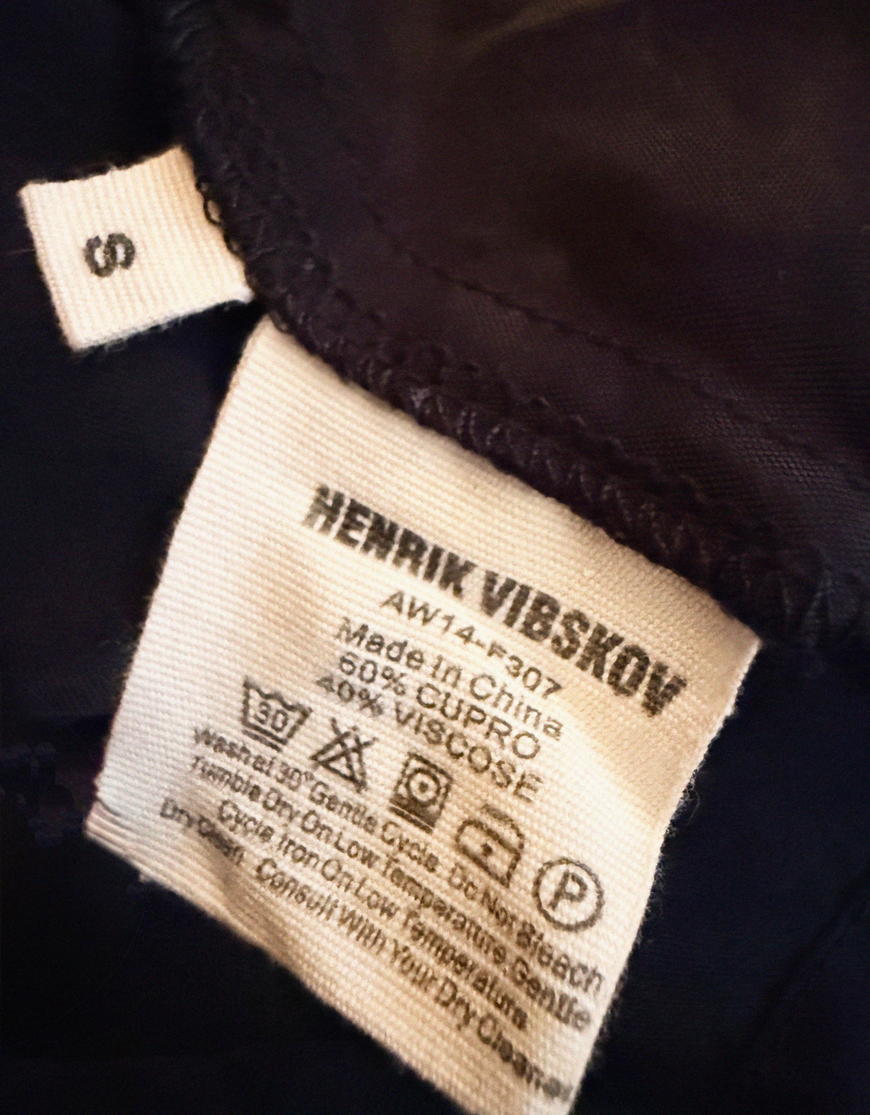 →HENRIK VIBSKOV BLACK CIRCLE OVERSIZED DRESS← SANG A SELECTS