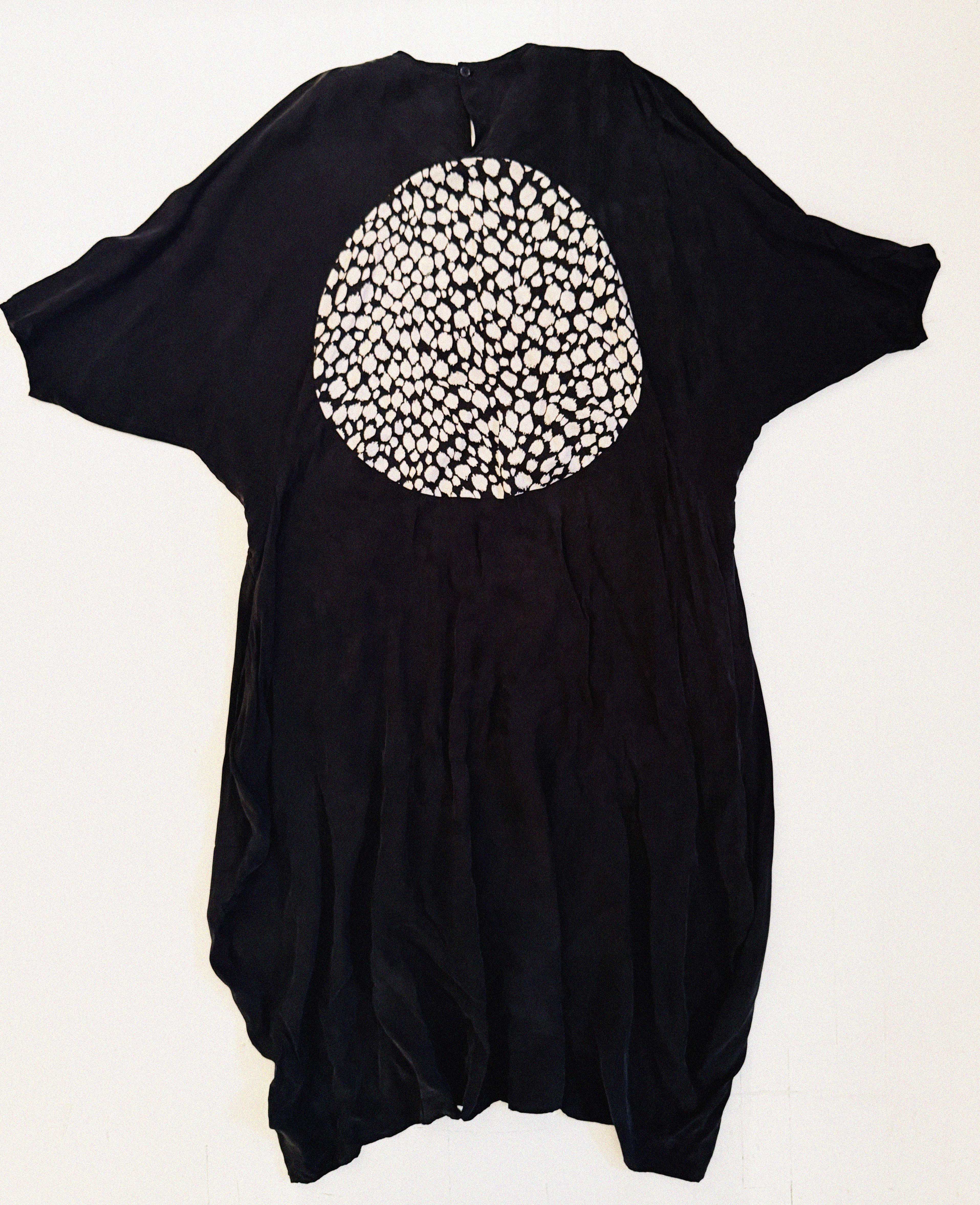 →HENRIK VIBSKOV BLACK CIRCLE OVERSIZED DRESS← SANG A SELECTS