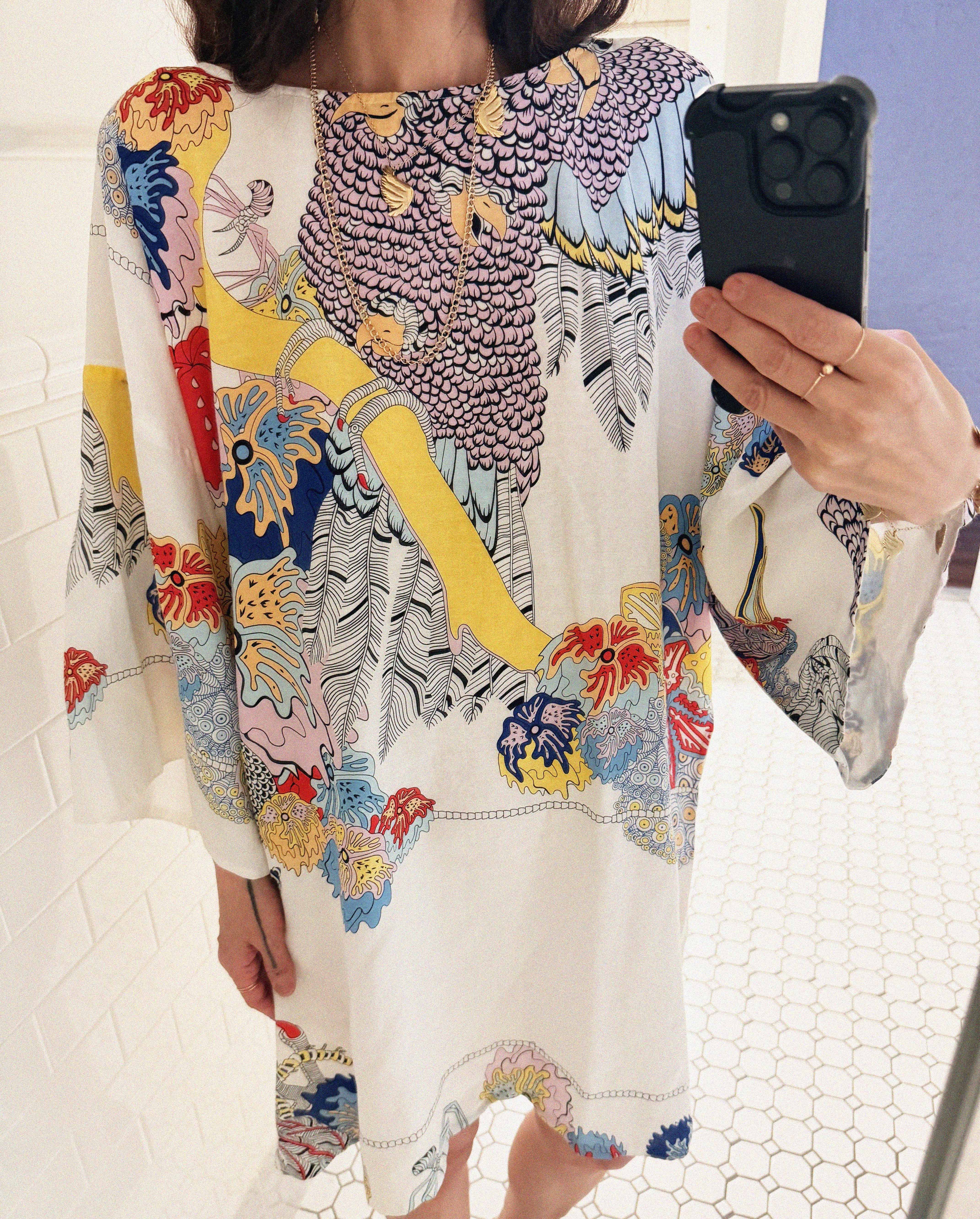 →HENRIK VIBSKOV PARROT DREAM OVERSIZED DRESS← SANG A SELECTS