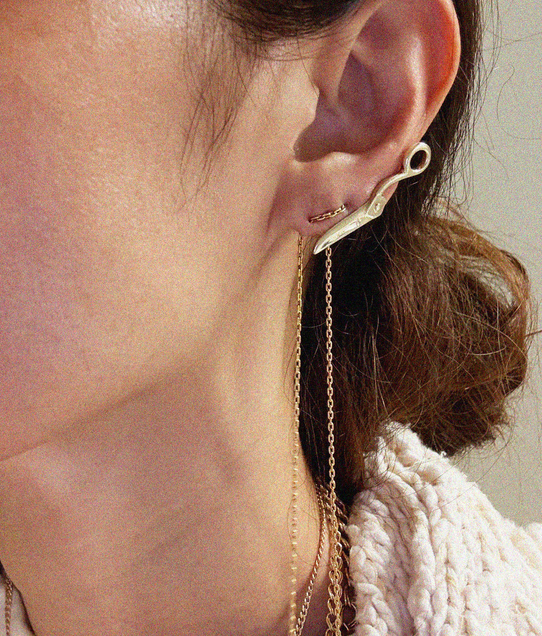 →HALF SCISSOR← Earring