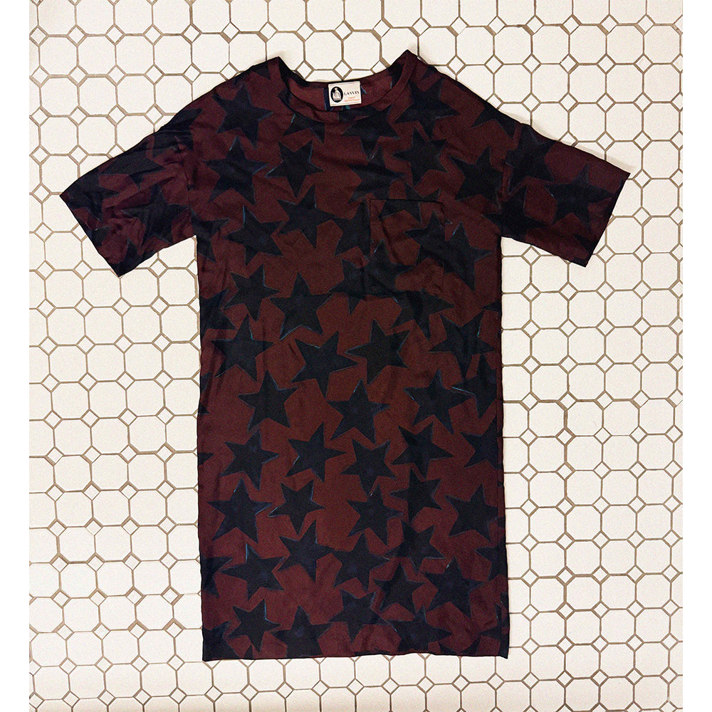 →LANVIN SHADOW STAR SILK DRESS← SANG A SELECTS