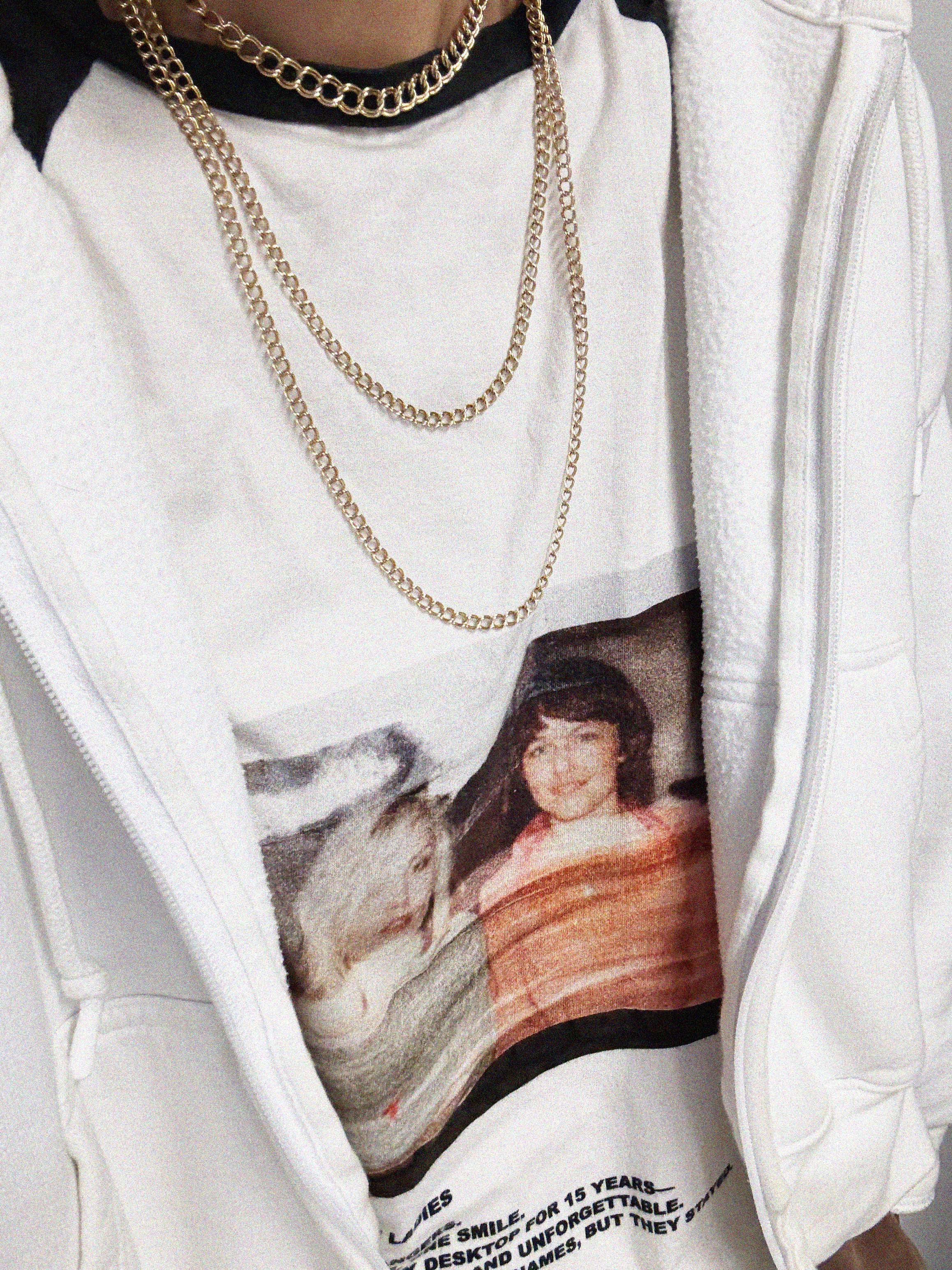 →LONGEST DOUBLE DANCE CHAIN NECKLACE← NECKLACE