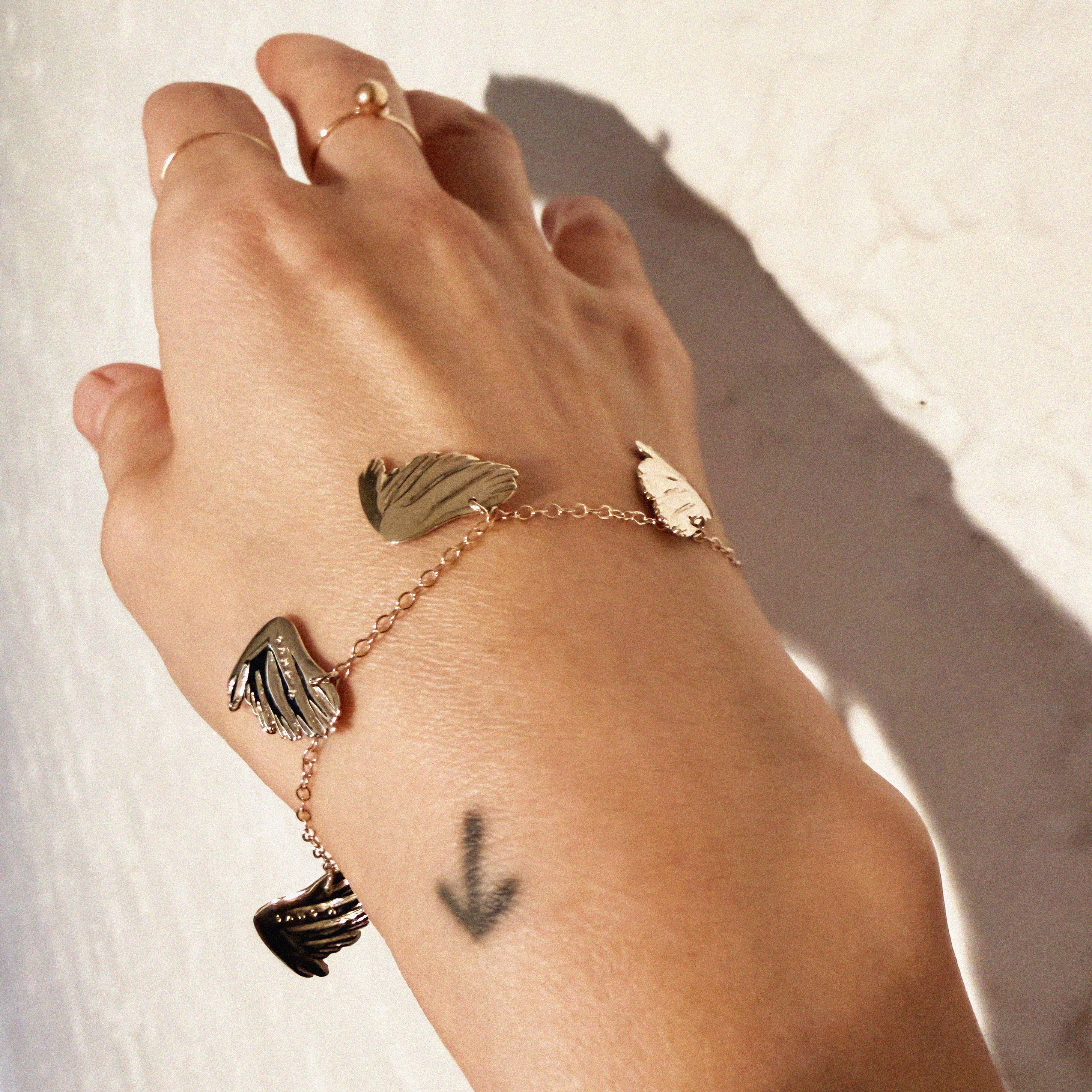 →Mini Wing Flutter Bracelet← Bracelet