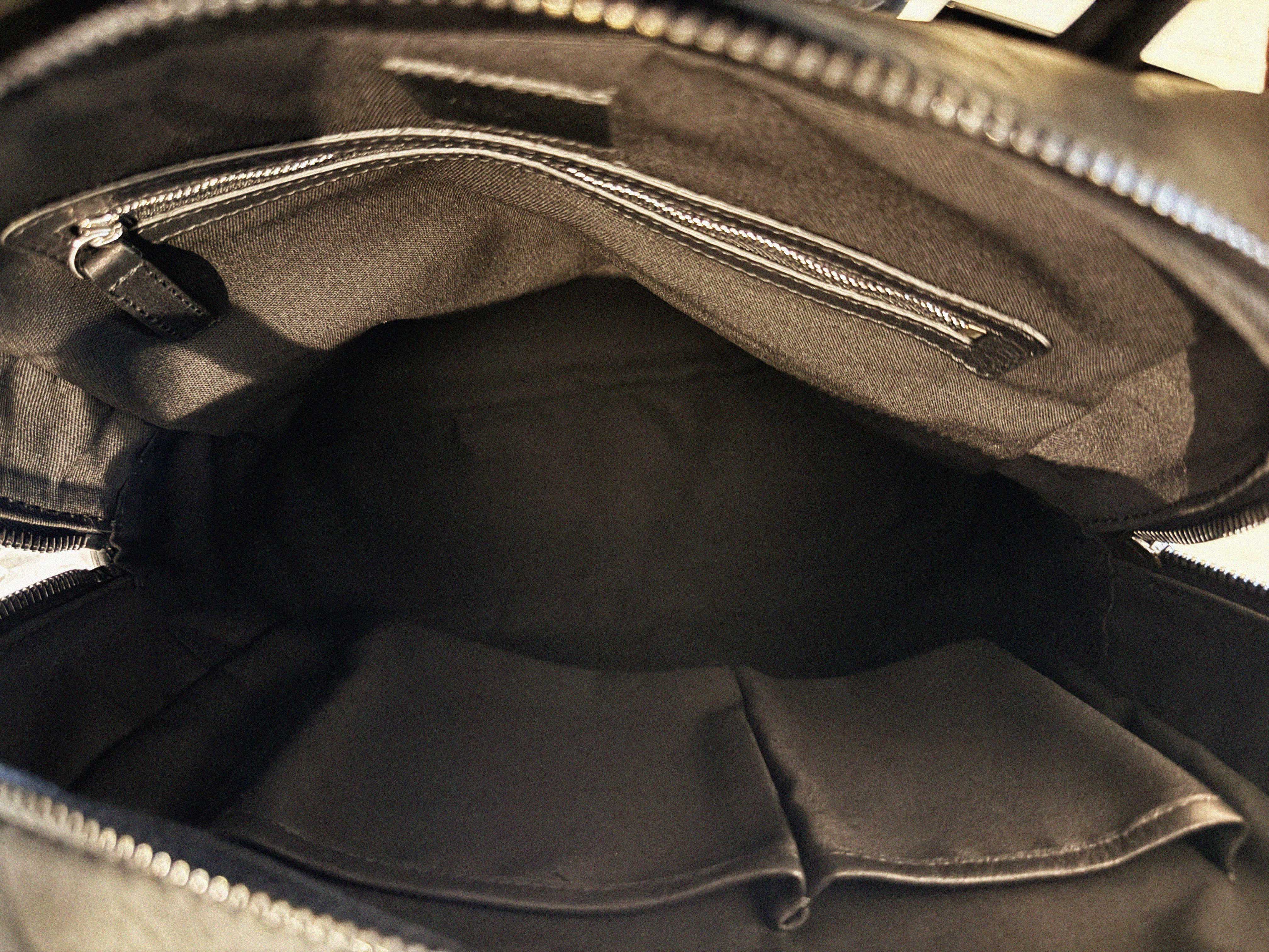 →River .Luxe← Waxed Wet Black Calf Leather