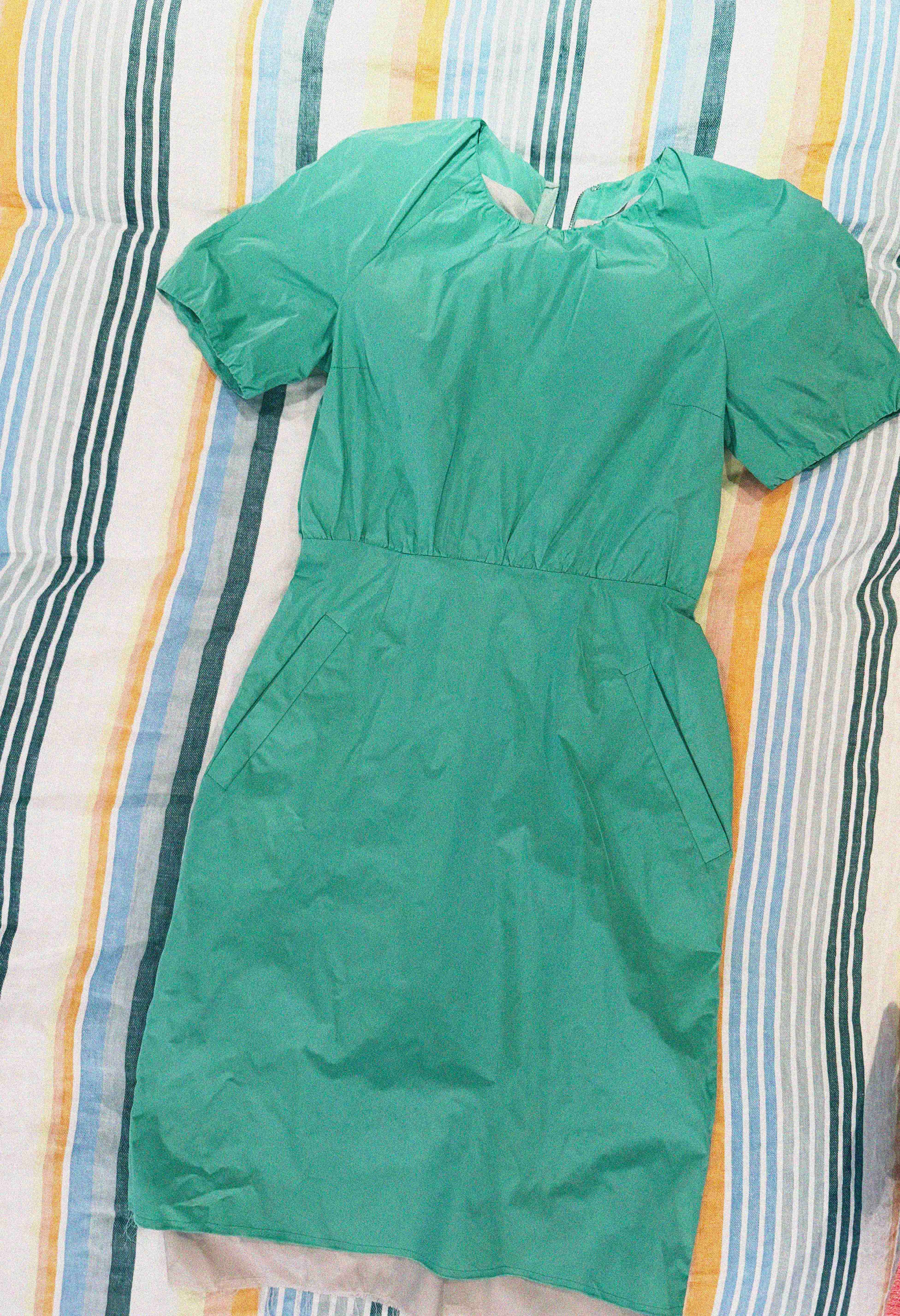 →ACNE SEAFOAM GREEN DRESS← SANG A SELECTS