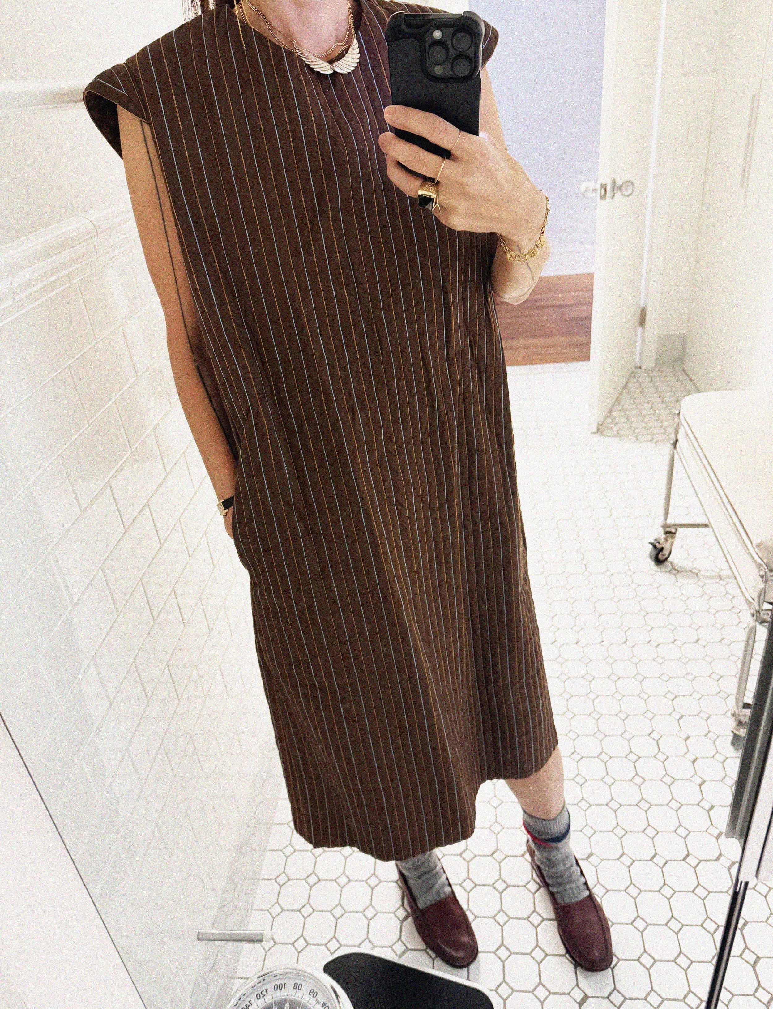 →A DÉTACHER QUILTED DRESS← SANG A SELECTS