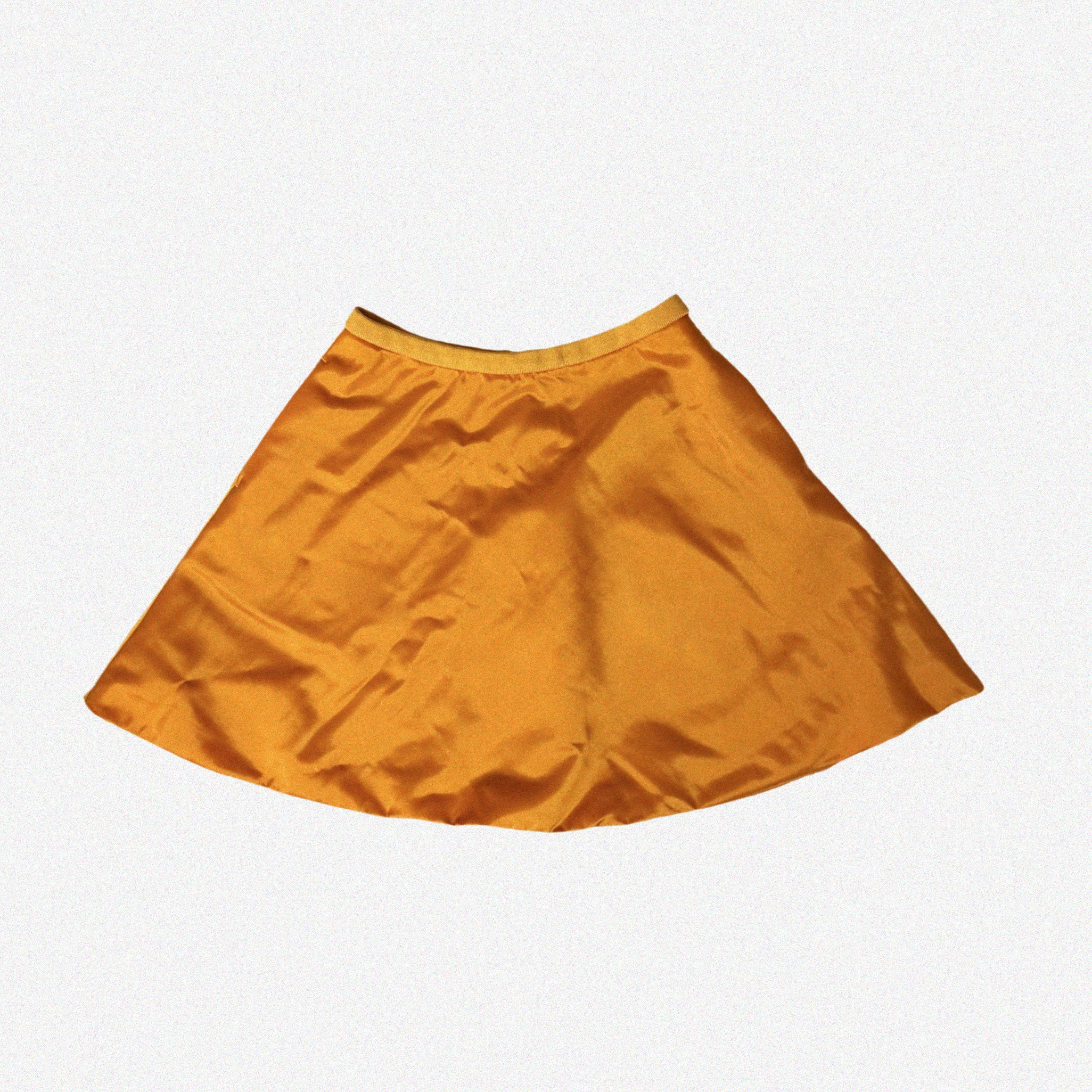 →ACNE STUDIOS ORANGE SKIRT← SANG A SELECTS