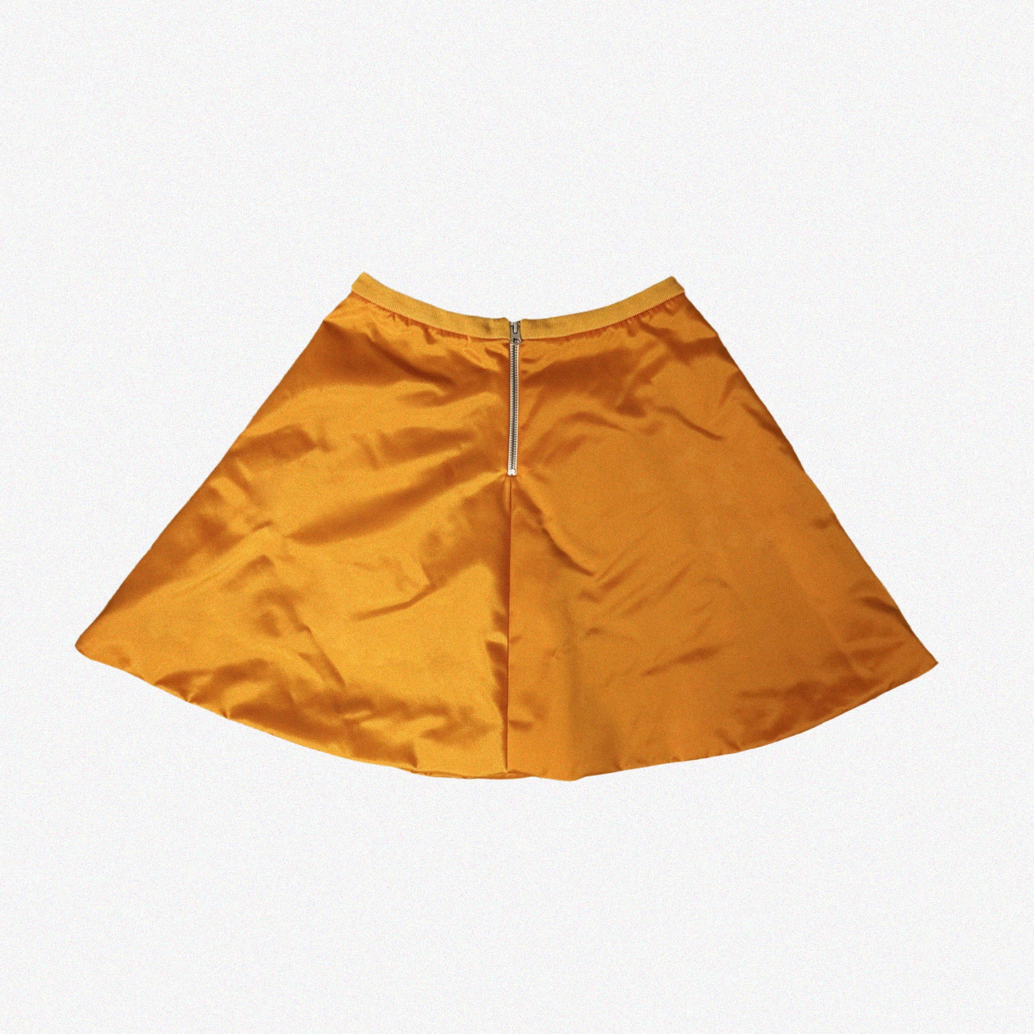 →ACNE STUDIOS ORANGE SKIRT← SANG A SELECTS
