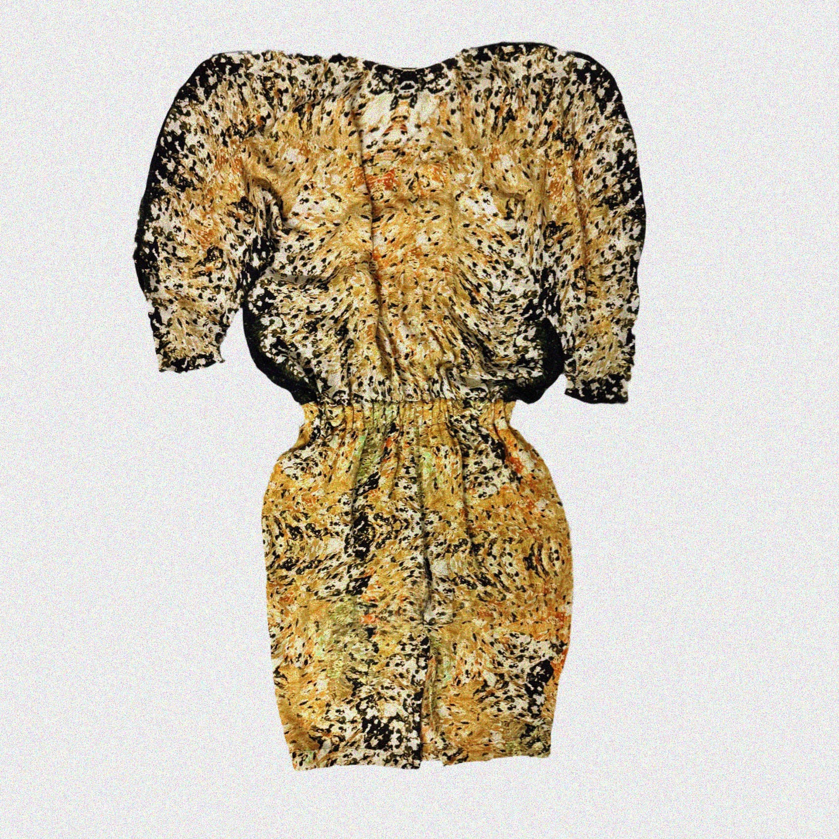 →ANNTIAN SCULPTURAL SILK DRESS← SANG A SELECTS