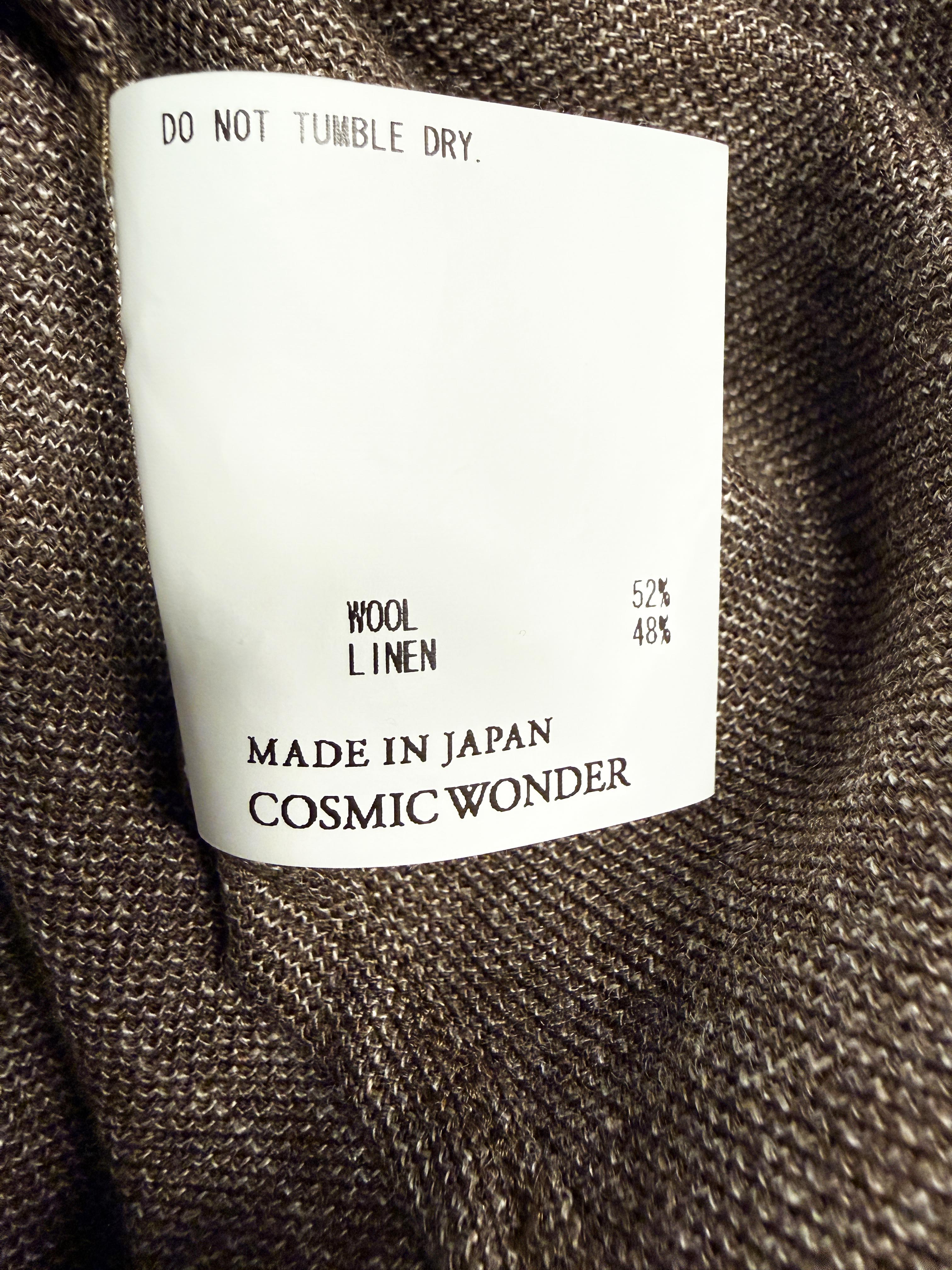 →COSMIC WONDER LINEN WOOL PLEATED BLOUSE← SANG A SELECTS