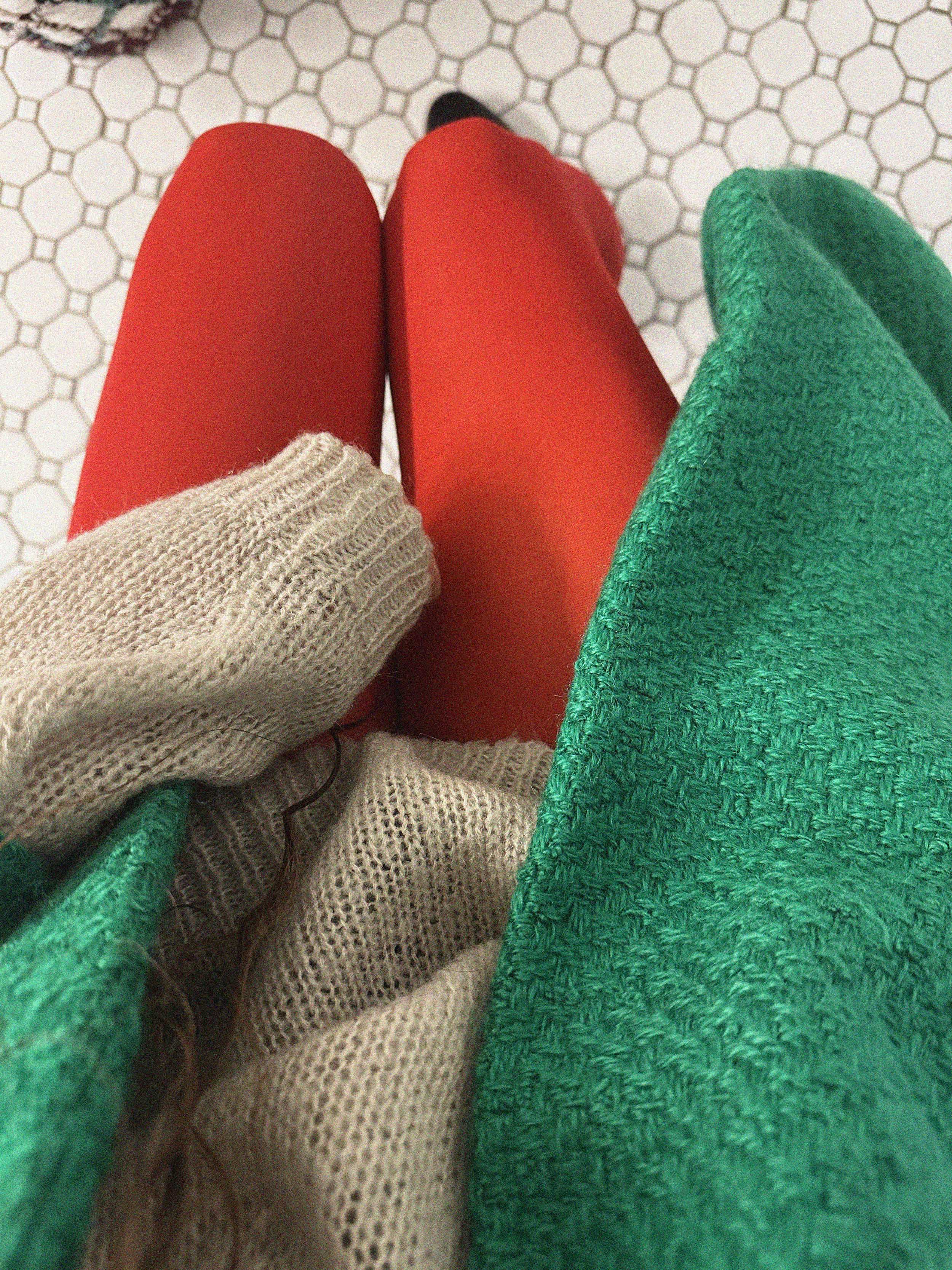 →CHRISTIAN DIOR VINTAGE GREEN COAT← SANG A SELECTS