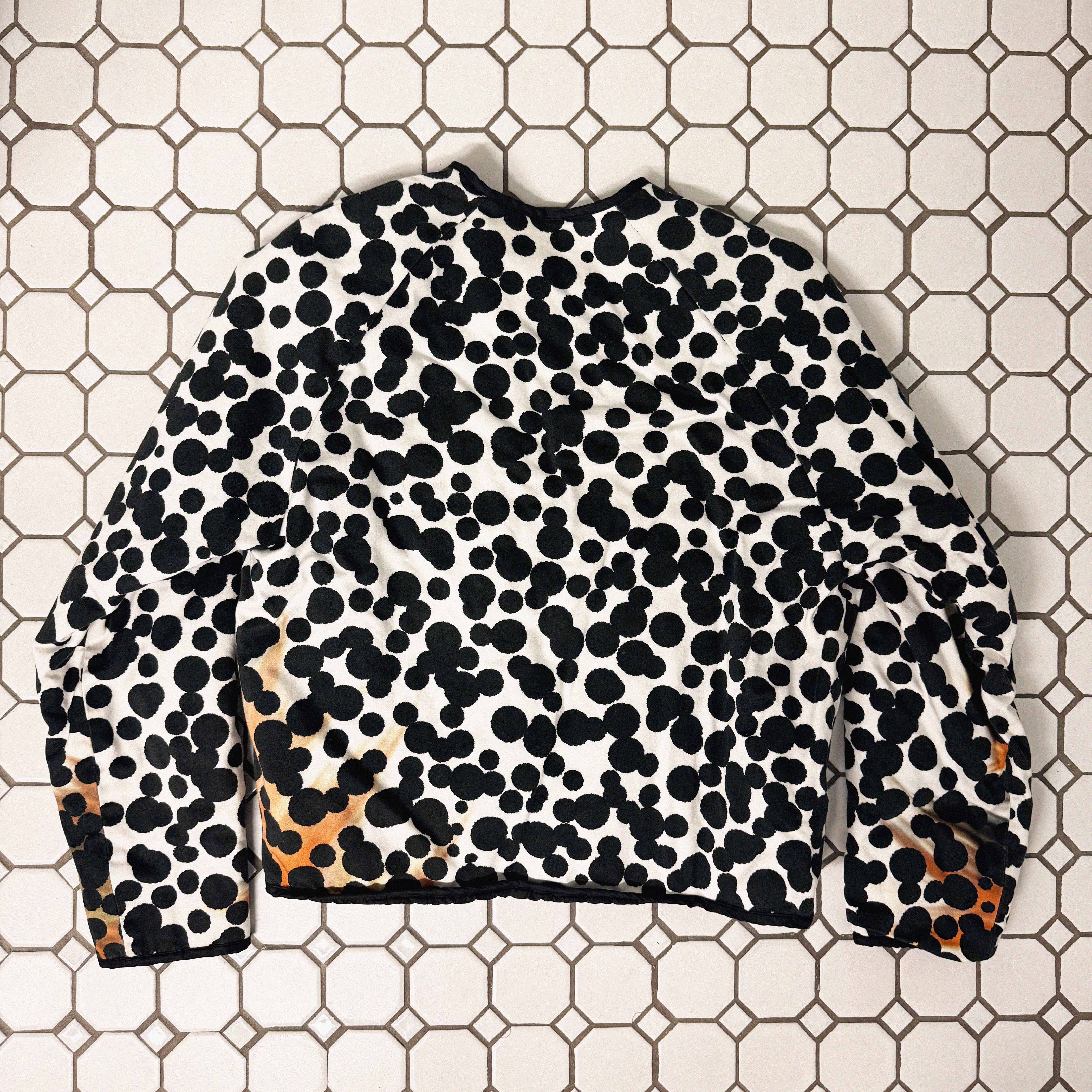 →HENRIK VIBSKOV “SPLIT DOT” QUILTED ART JACKET← SANG A SELECTS