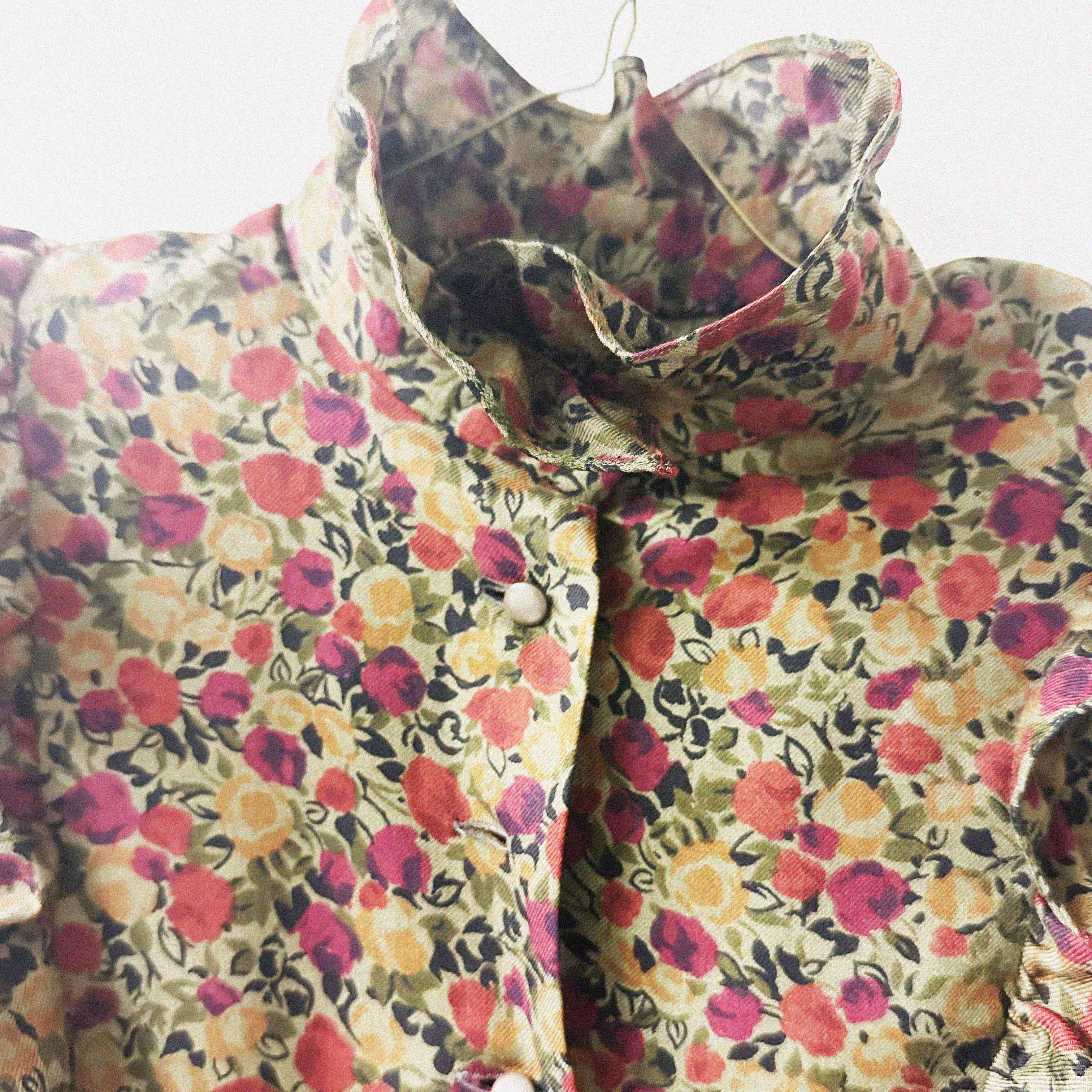 →FLORAL ROMANCE VINTAGE DRESS ← SANG A SELECTS