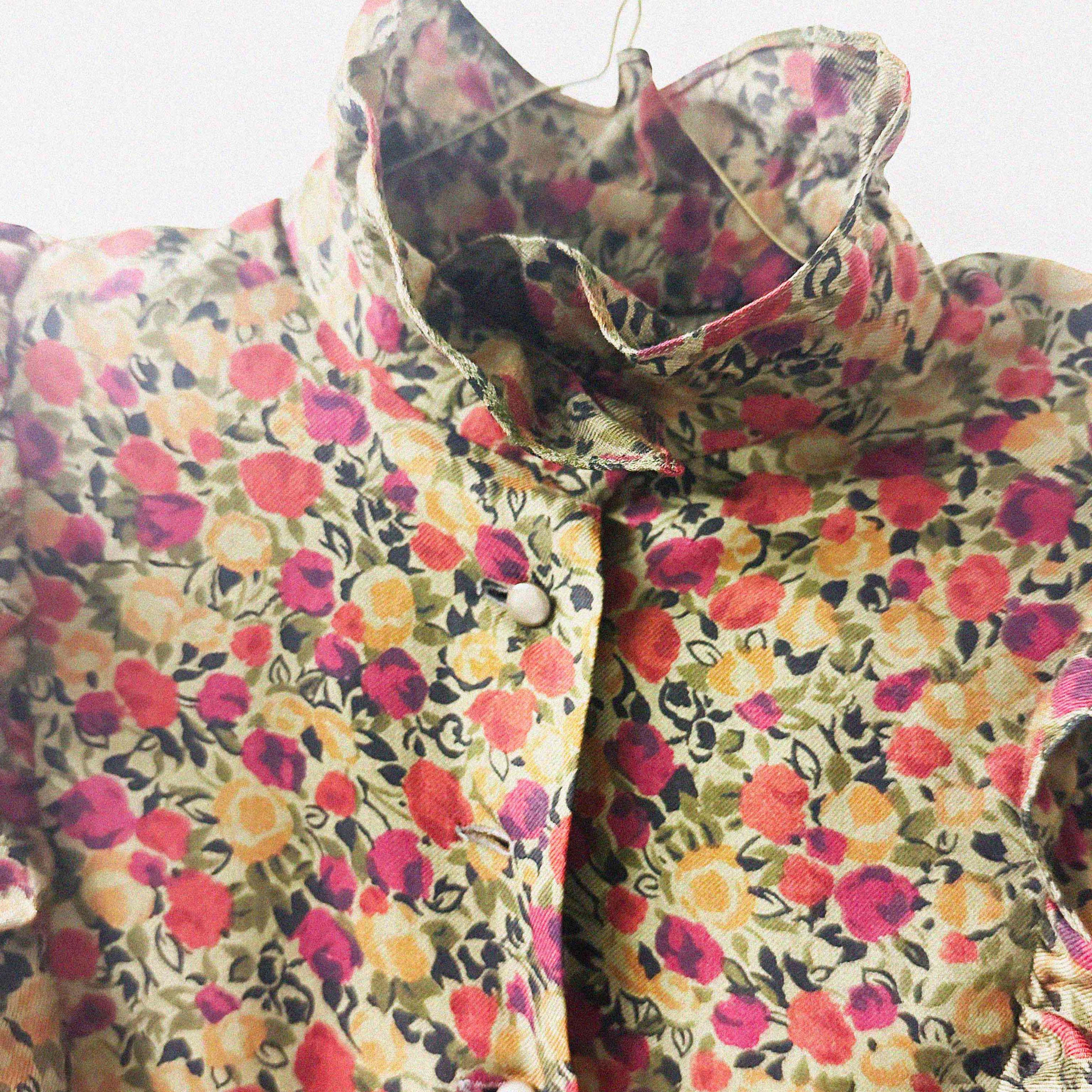 →FLORAL ROMANCE VINTAGE DRESS ← SANG A SELECTS