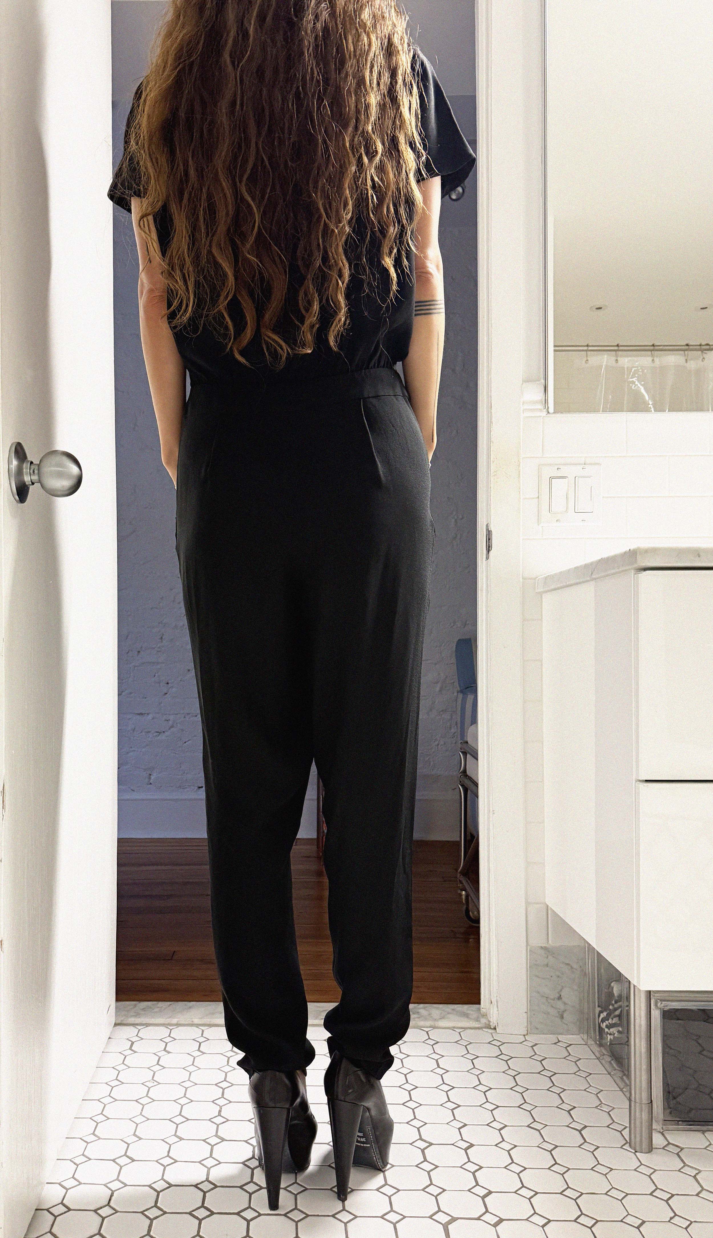 →THAKOON BLACK JUMPSUIT← SANG A SELECTS