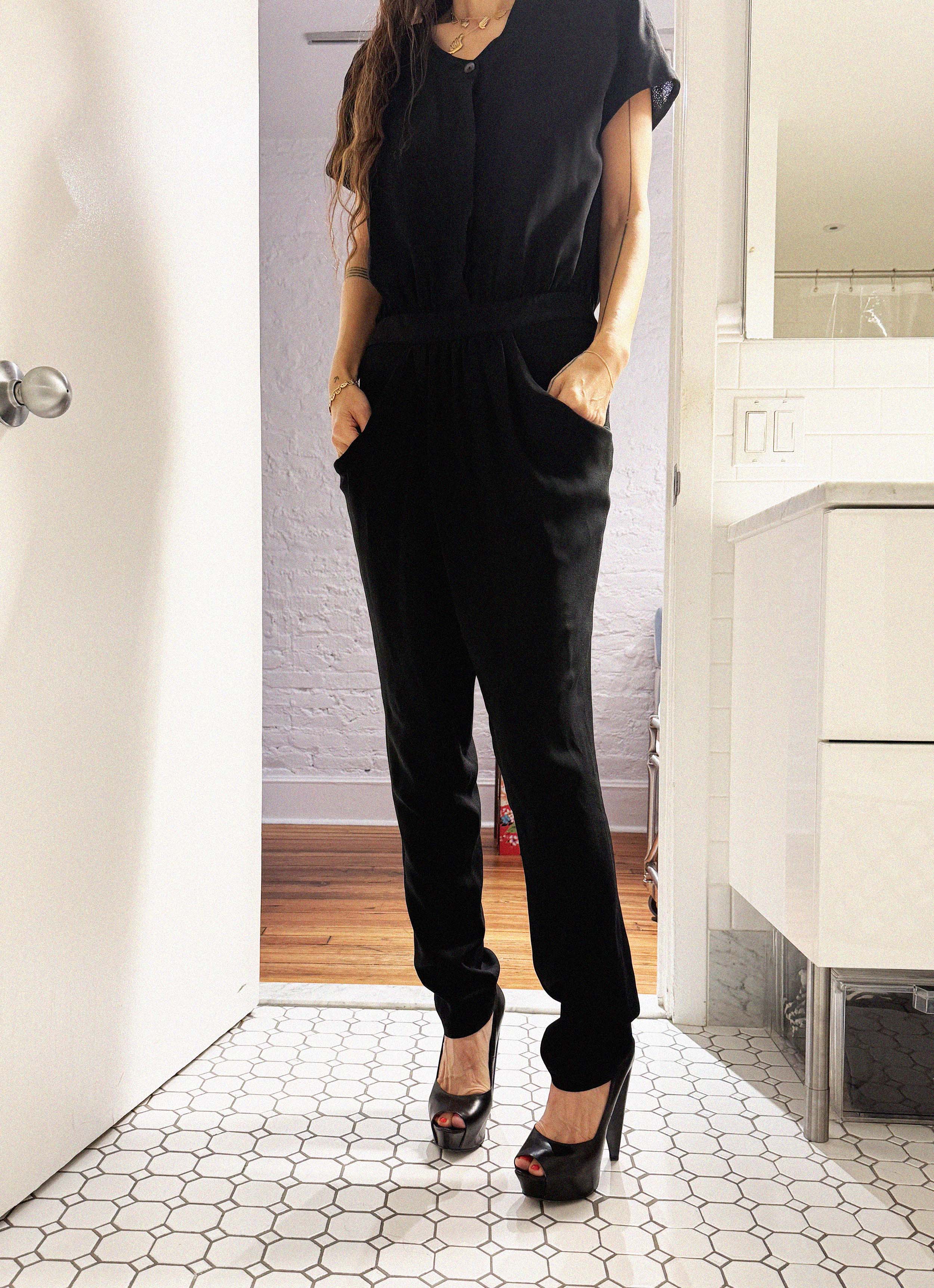 →THAKOON BLACK JUMPSUIT← SANG A SELECTS