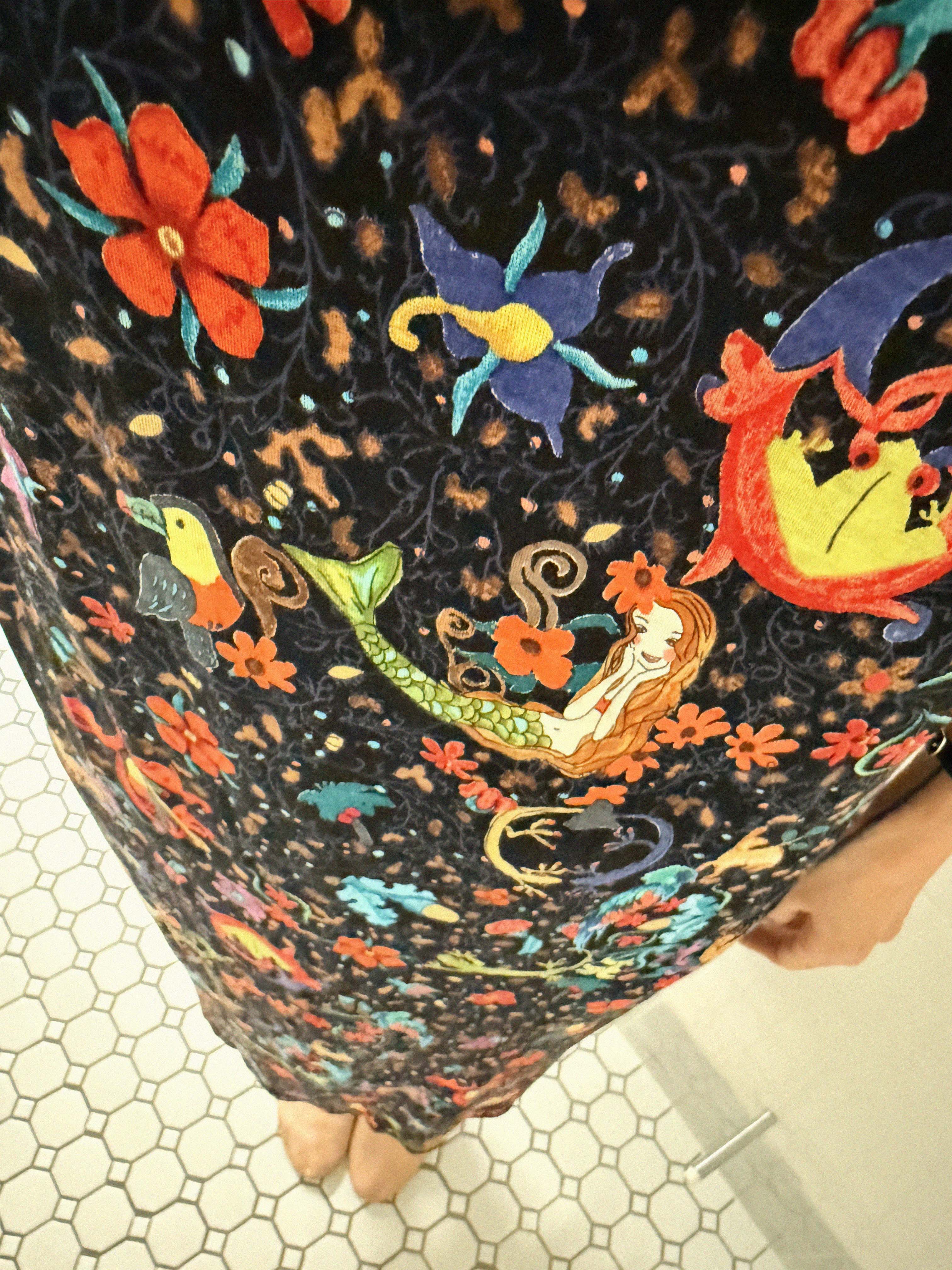 →TSUMORI CHISATO FANTASY GARDEN RUFFLE DRESS← SANG A SELECTS