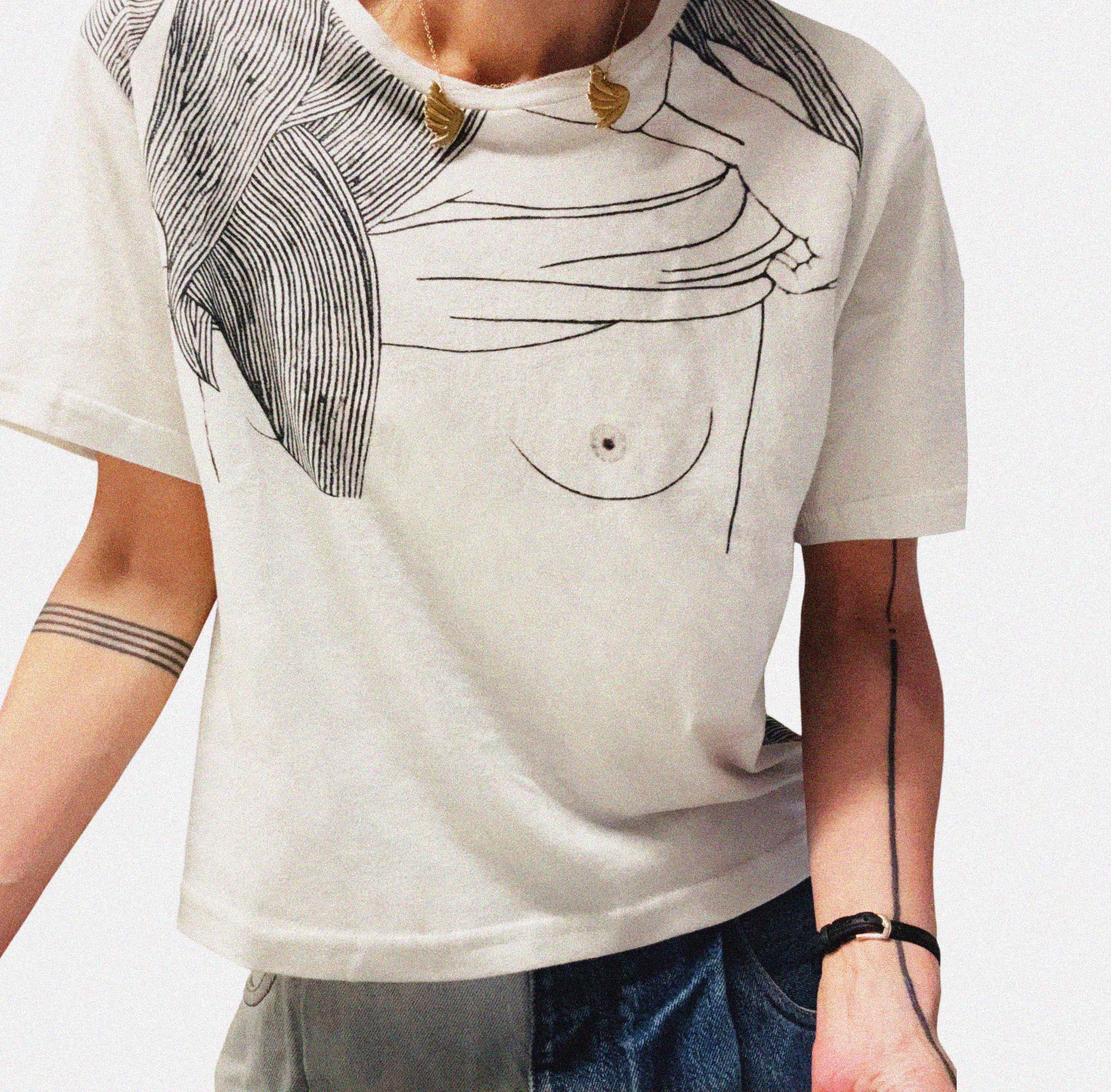 →Taking Off My T-shirt T-shirt←The Brave Hour