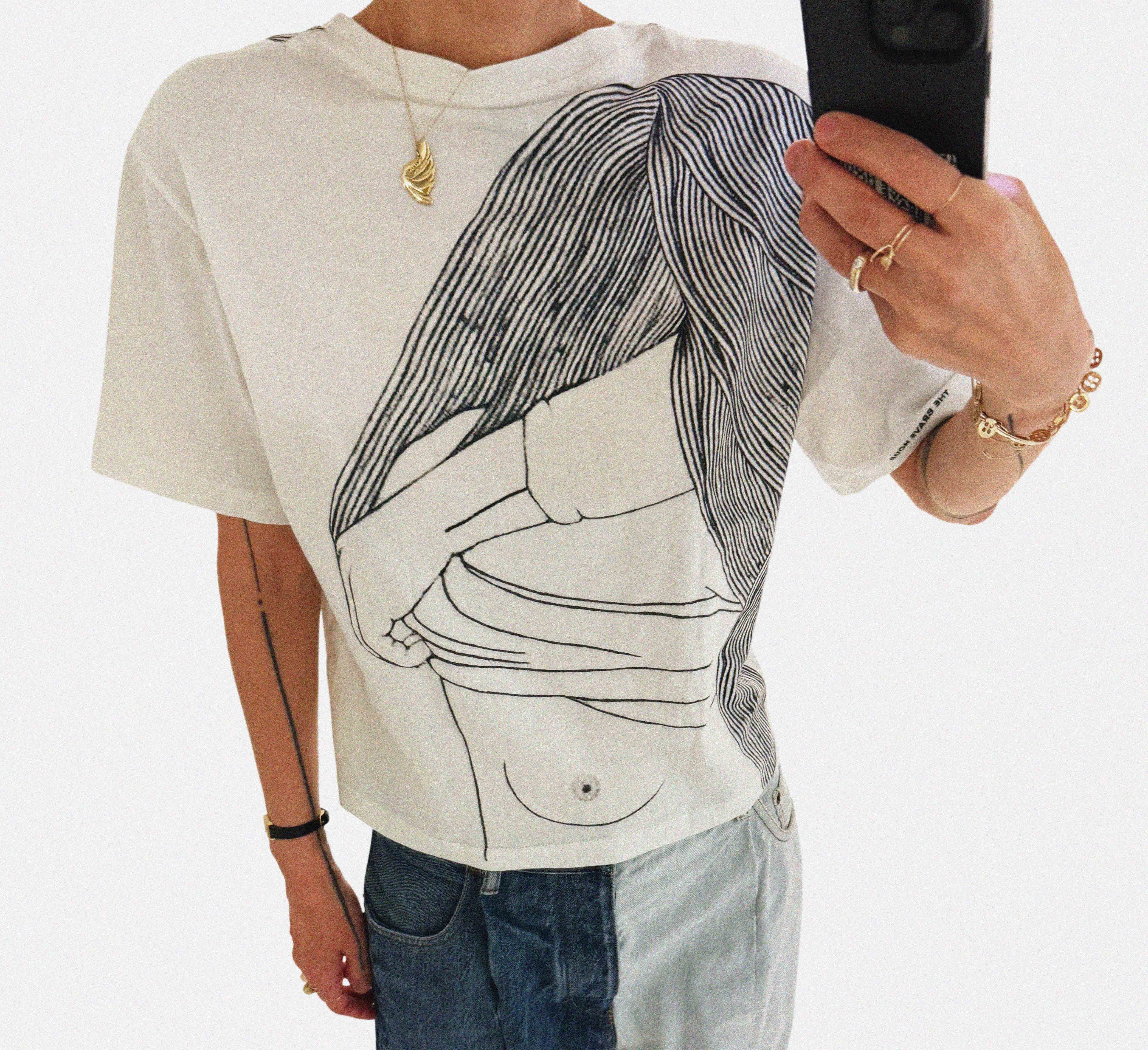 →Taking Off My T-shirt T-shirt←The Brave Hour