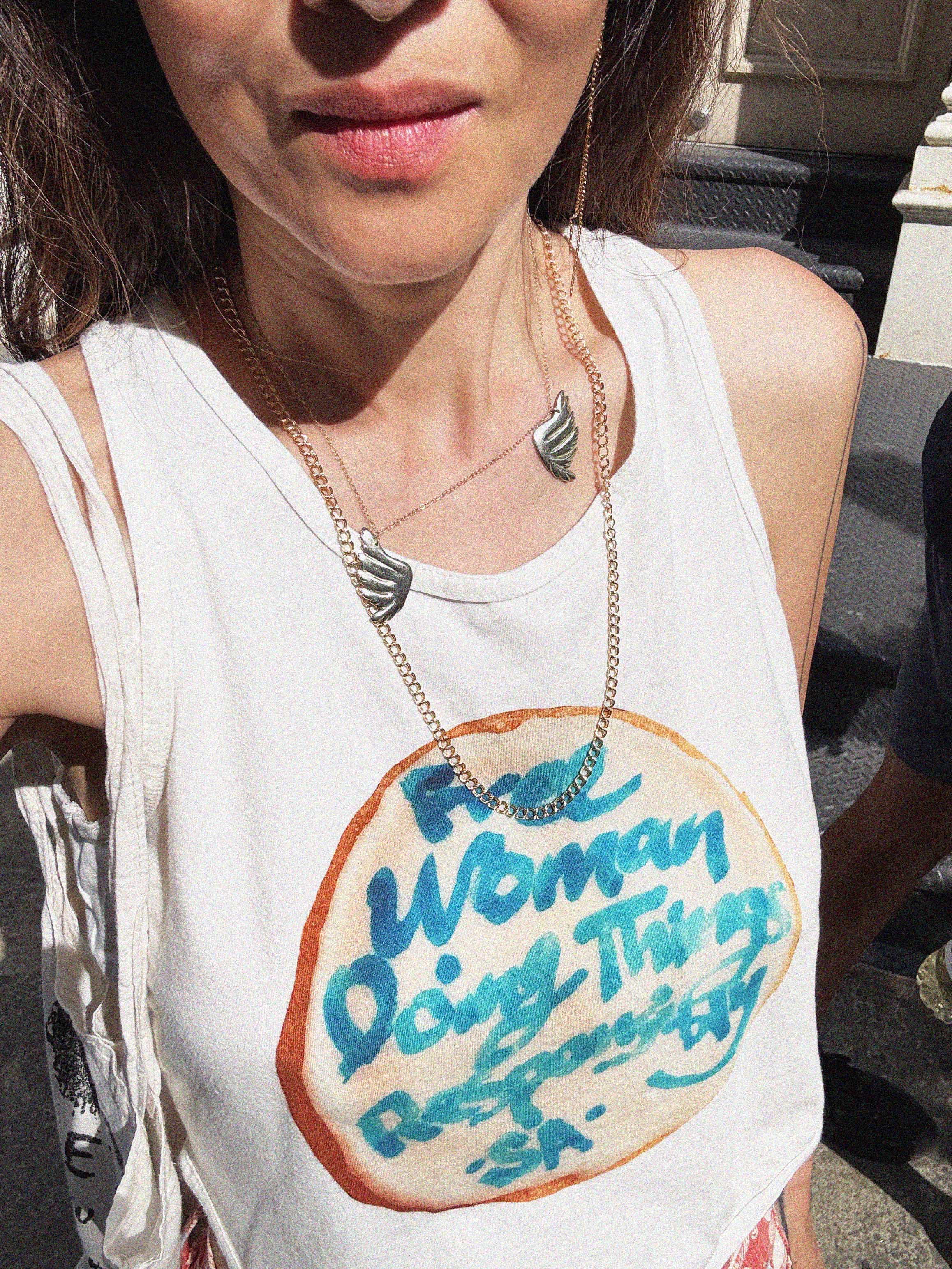 →Twin Flutter Necklace← Necklace
