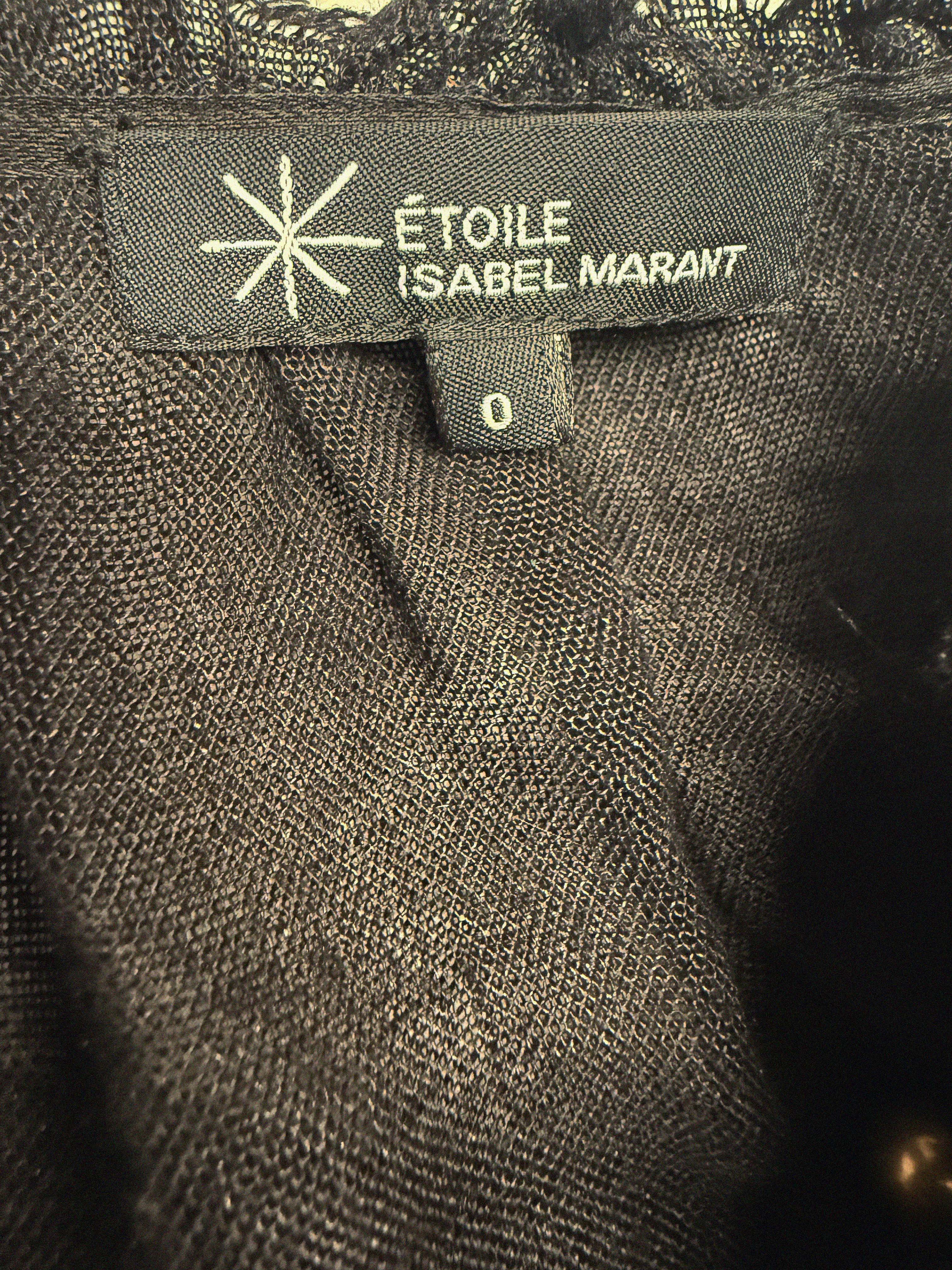 →ISABEL MARANT BLACK LINEN BLOUSE← SANG A SELECTS